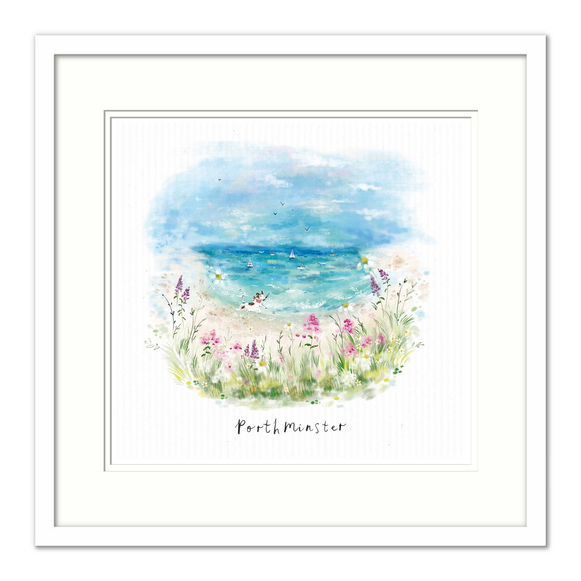 Porthminster Dream View Sml Framed Print