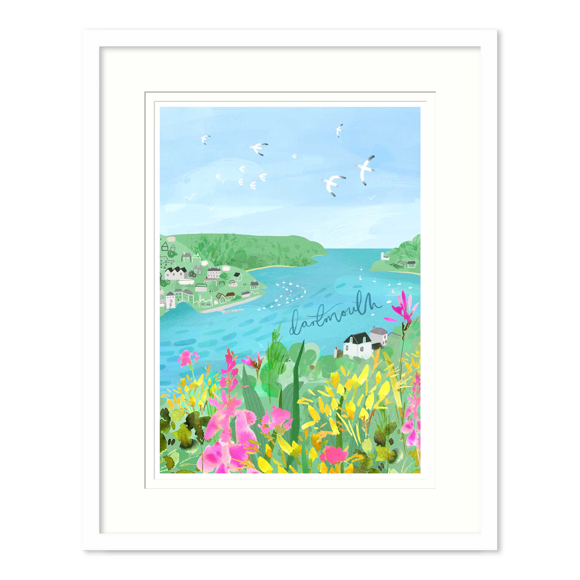 Dartmouth Med Framed Print