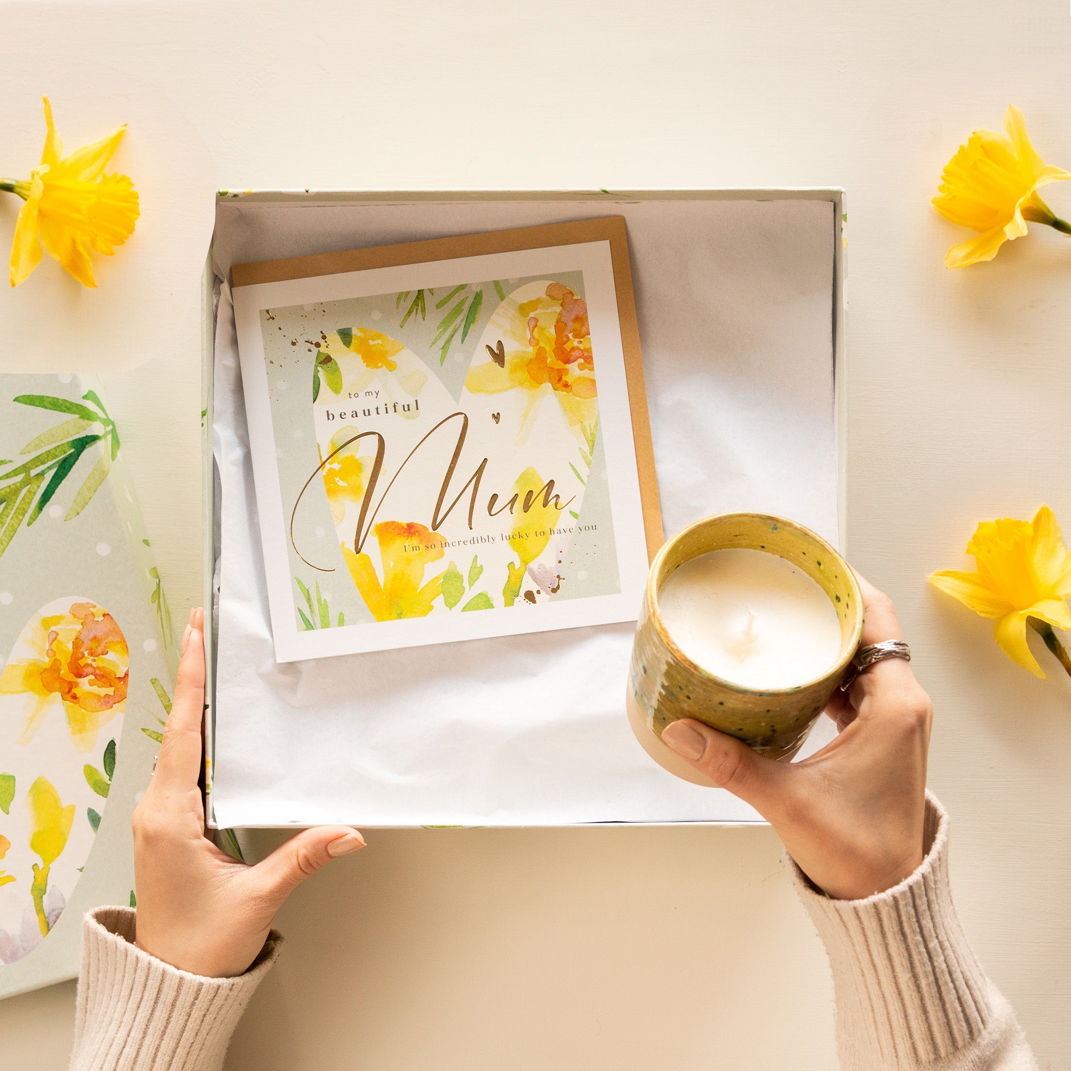 Lemon Heart Limited Edition Orange Candle Gift Box