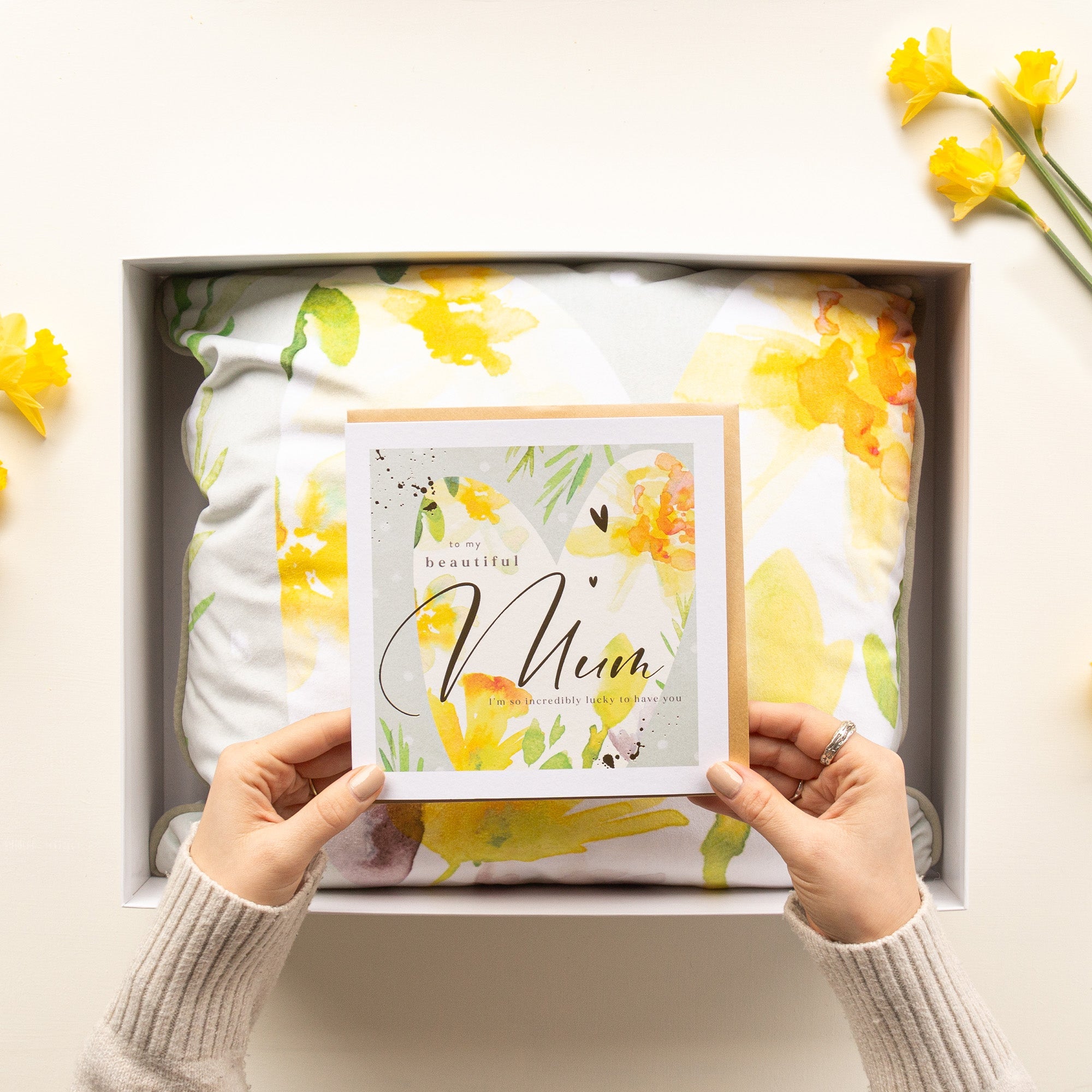 Mother’s Day Cushion White Gift Box