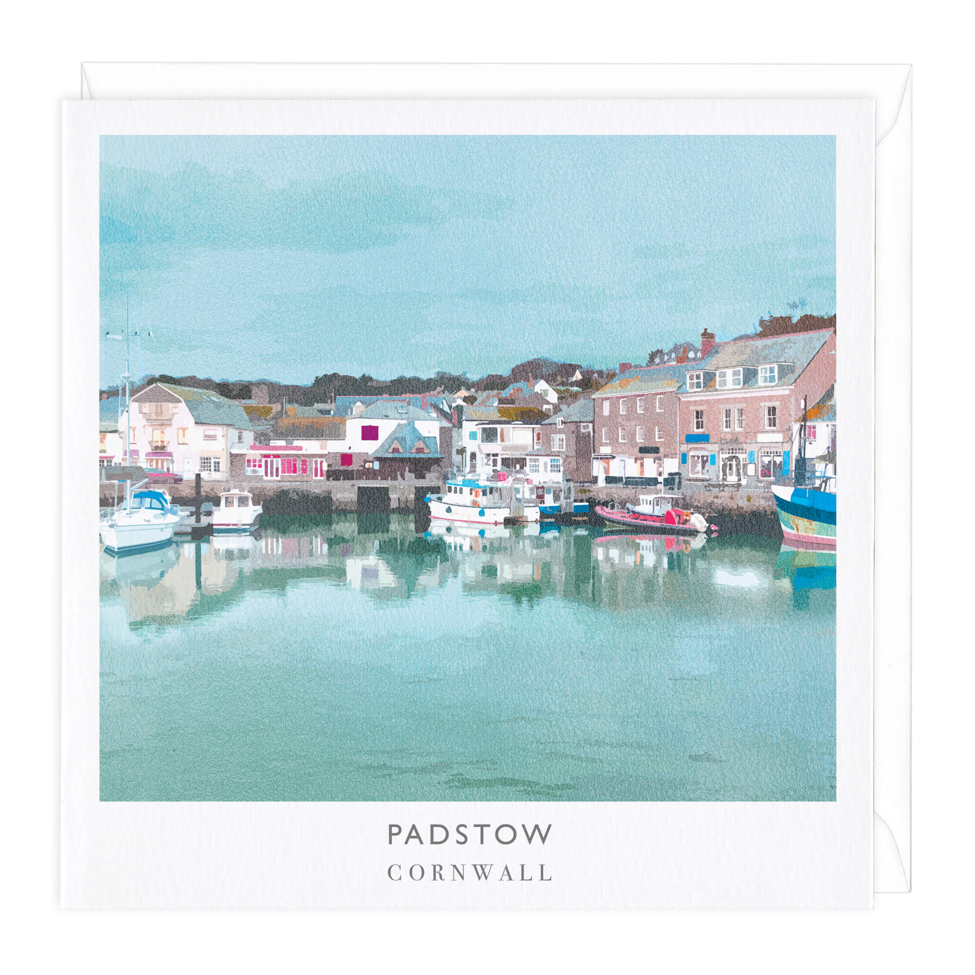 Padstow Travel Art Card