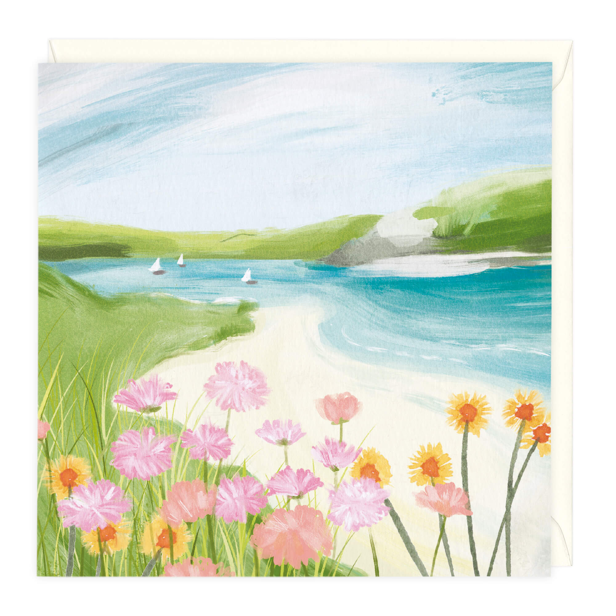 Camel Estuary Art Card