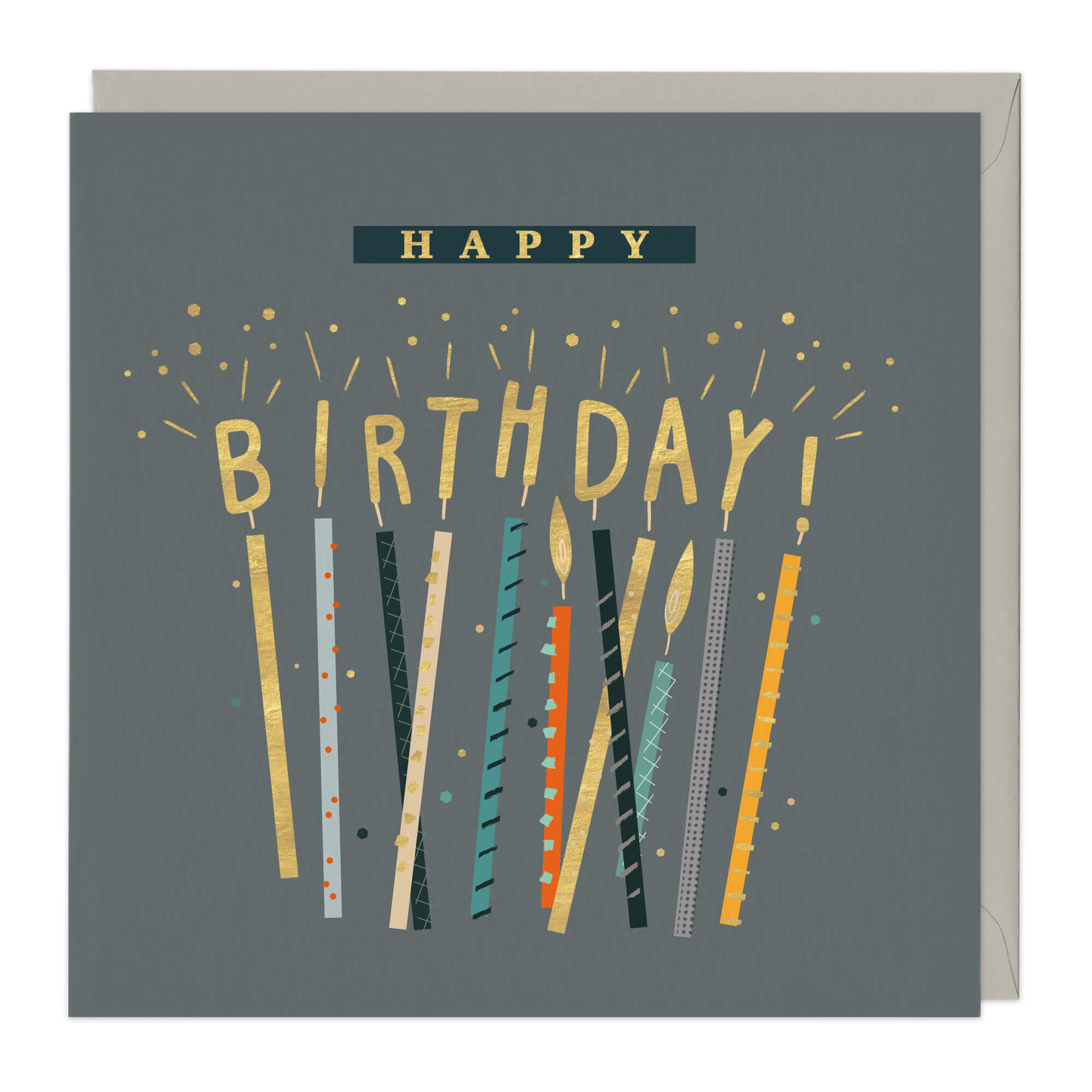 Sparkling Candles Birthday Card
