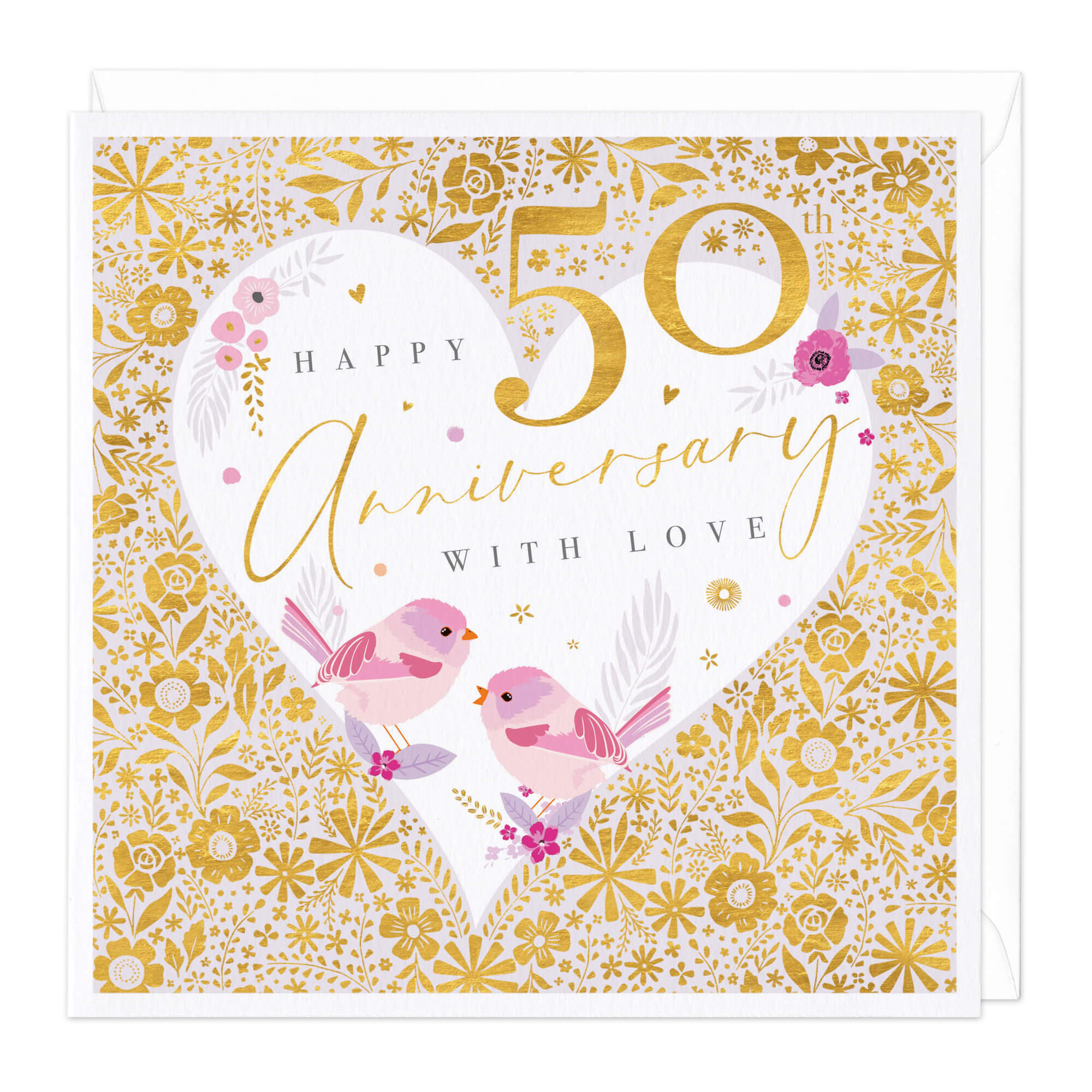 Happy 50Th Anniversary Card