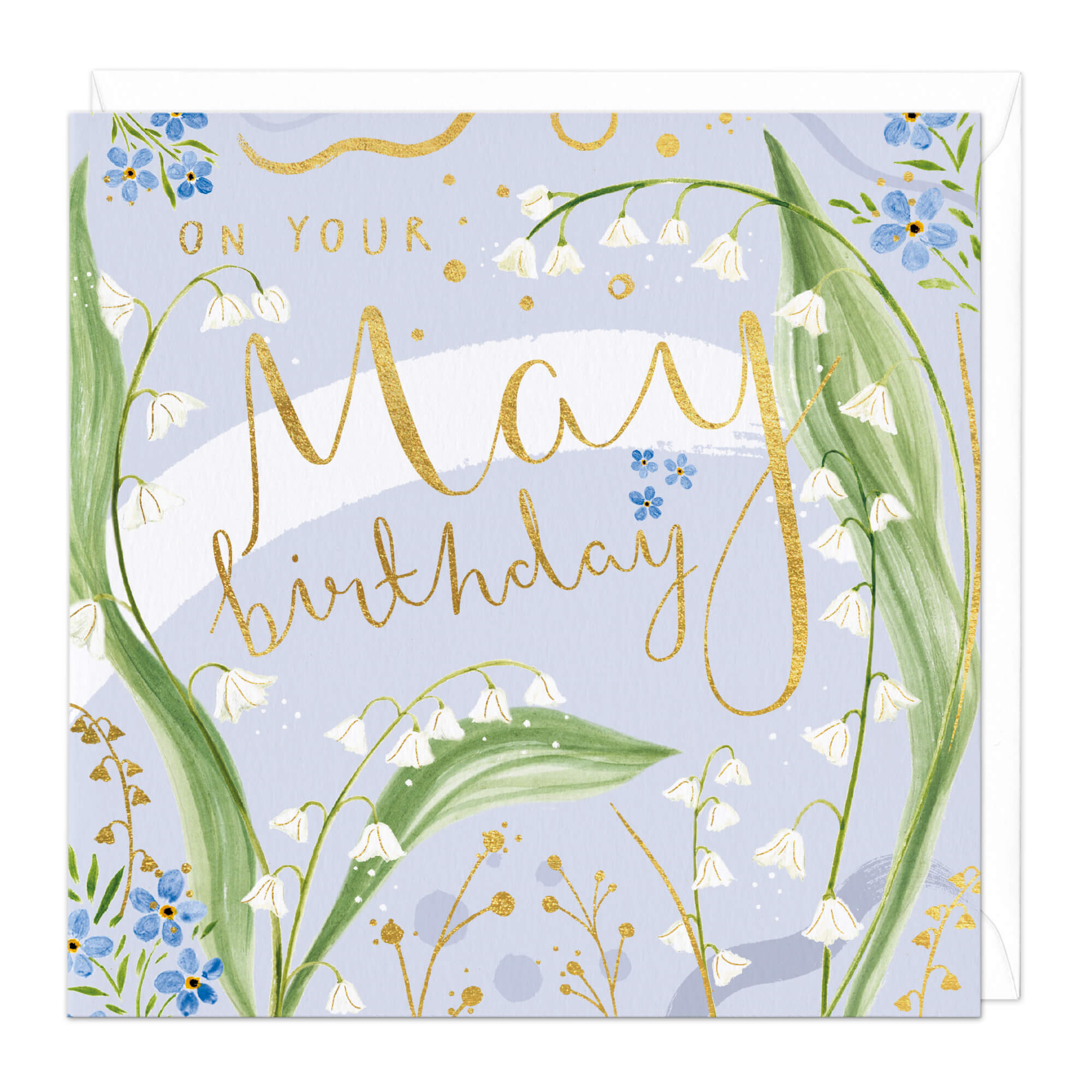 On Your May Birthday Card