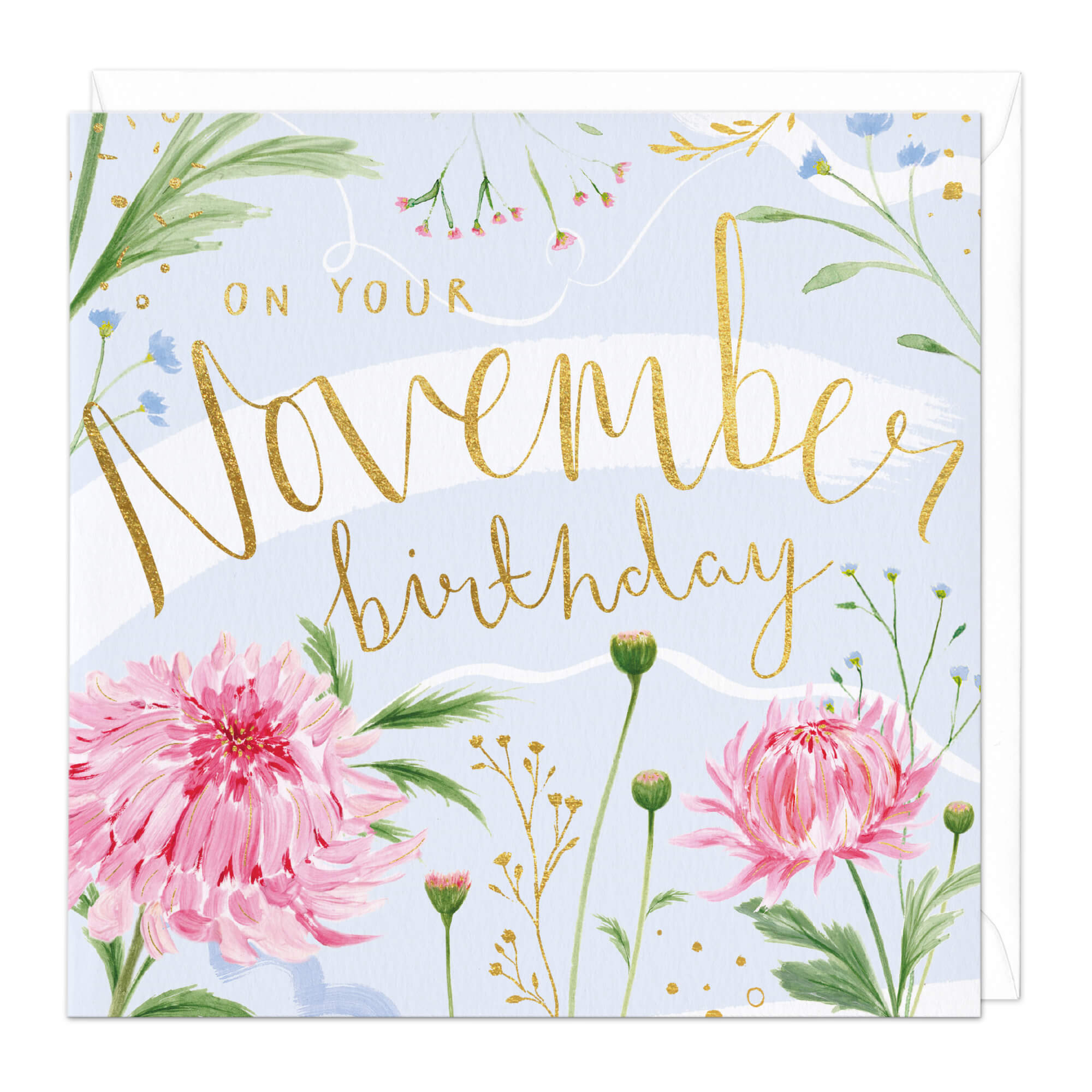 On Your November Birthday Card