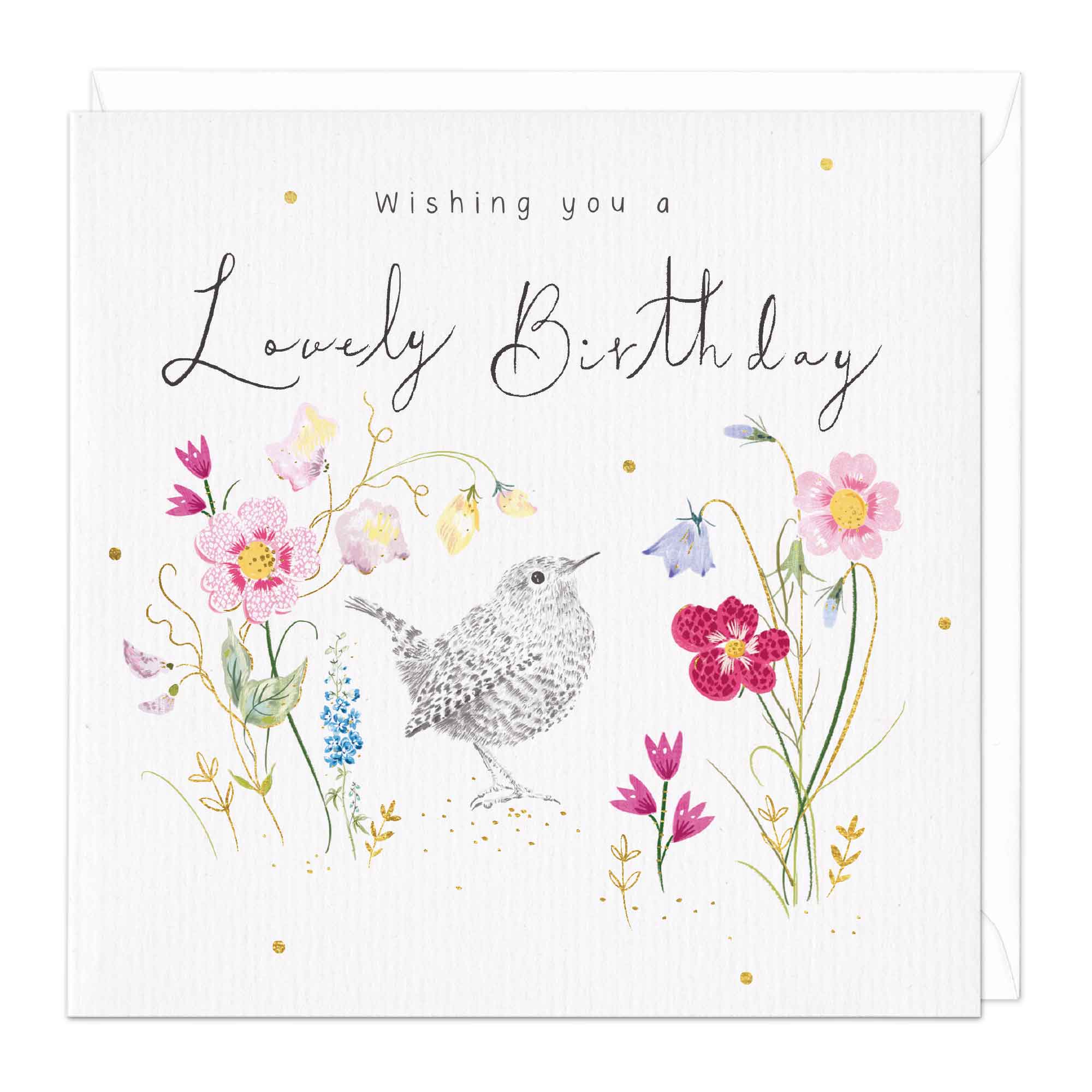 Wishing You A Lovely Birthday Card