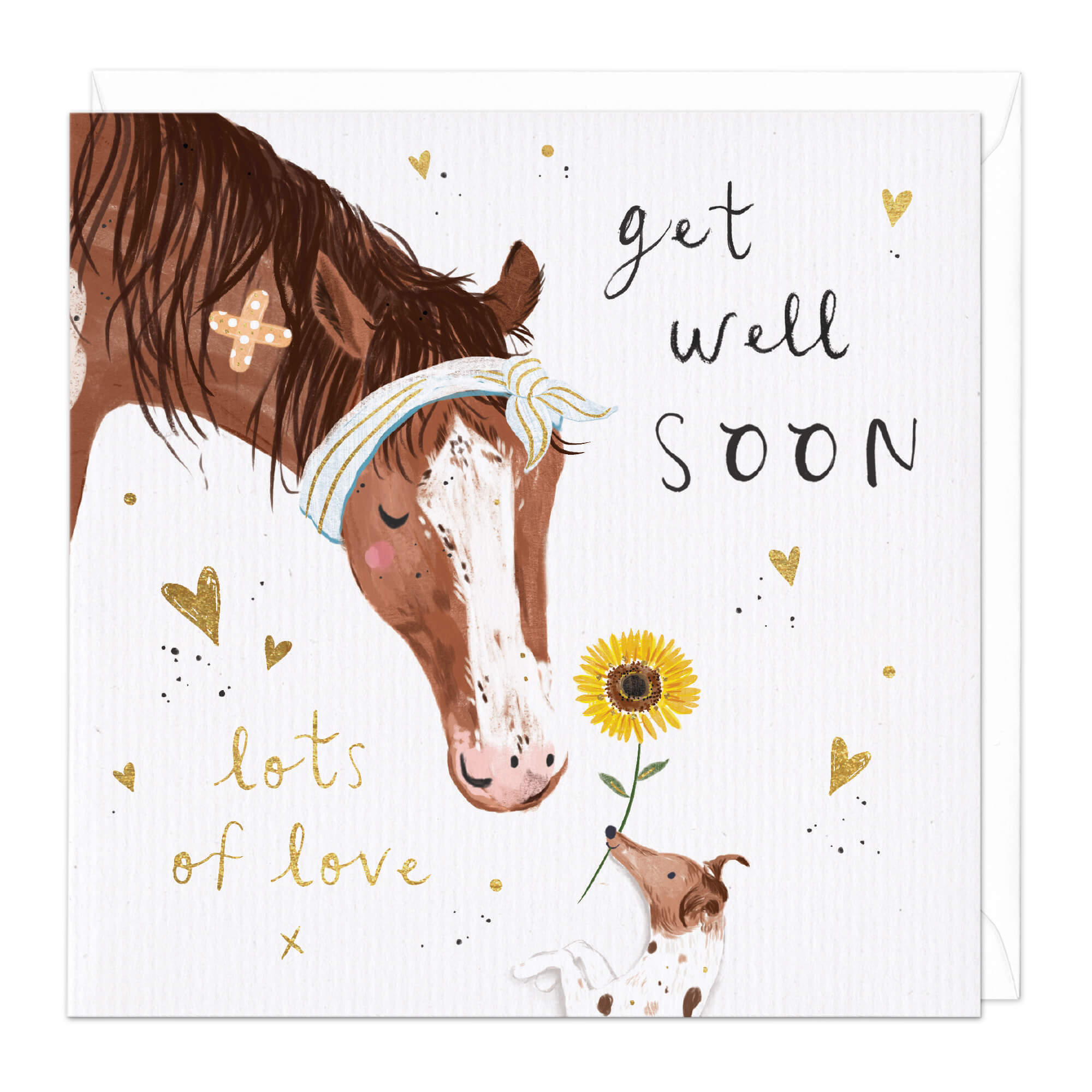 Lots Of Love Get Well Soon Card