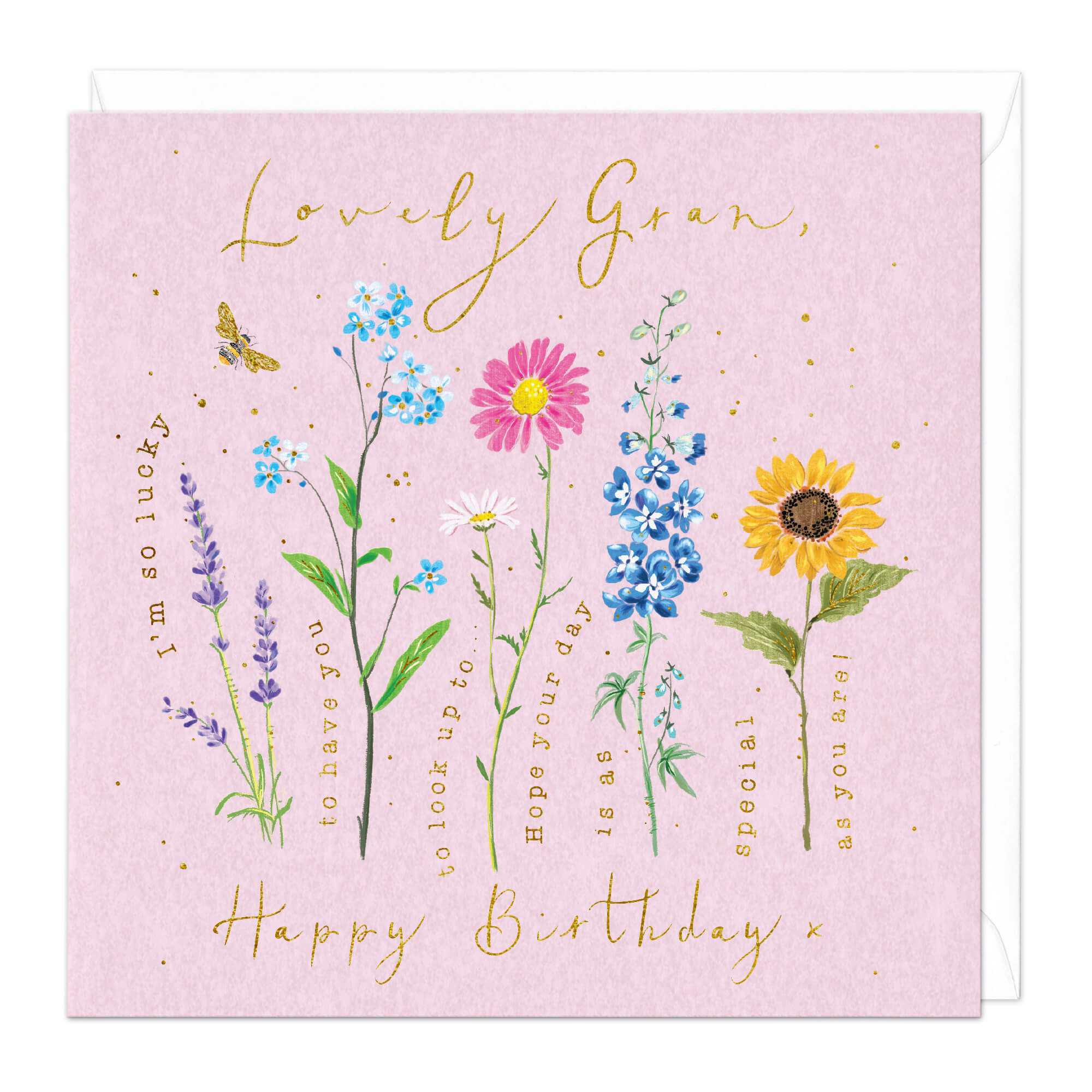 Lovely Gran Birthday Card