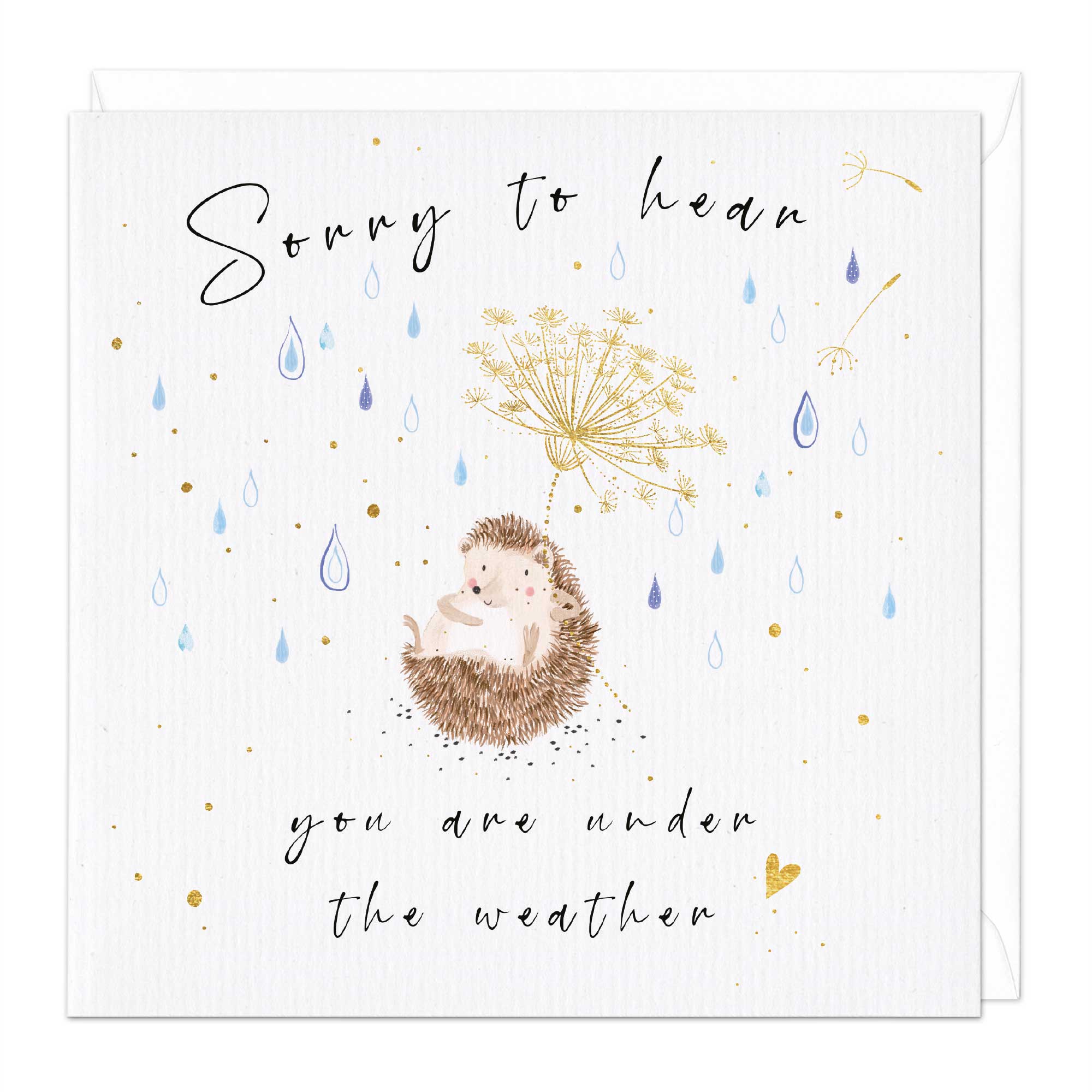 Under The Weather Get Well Soon Card