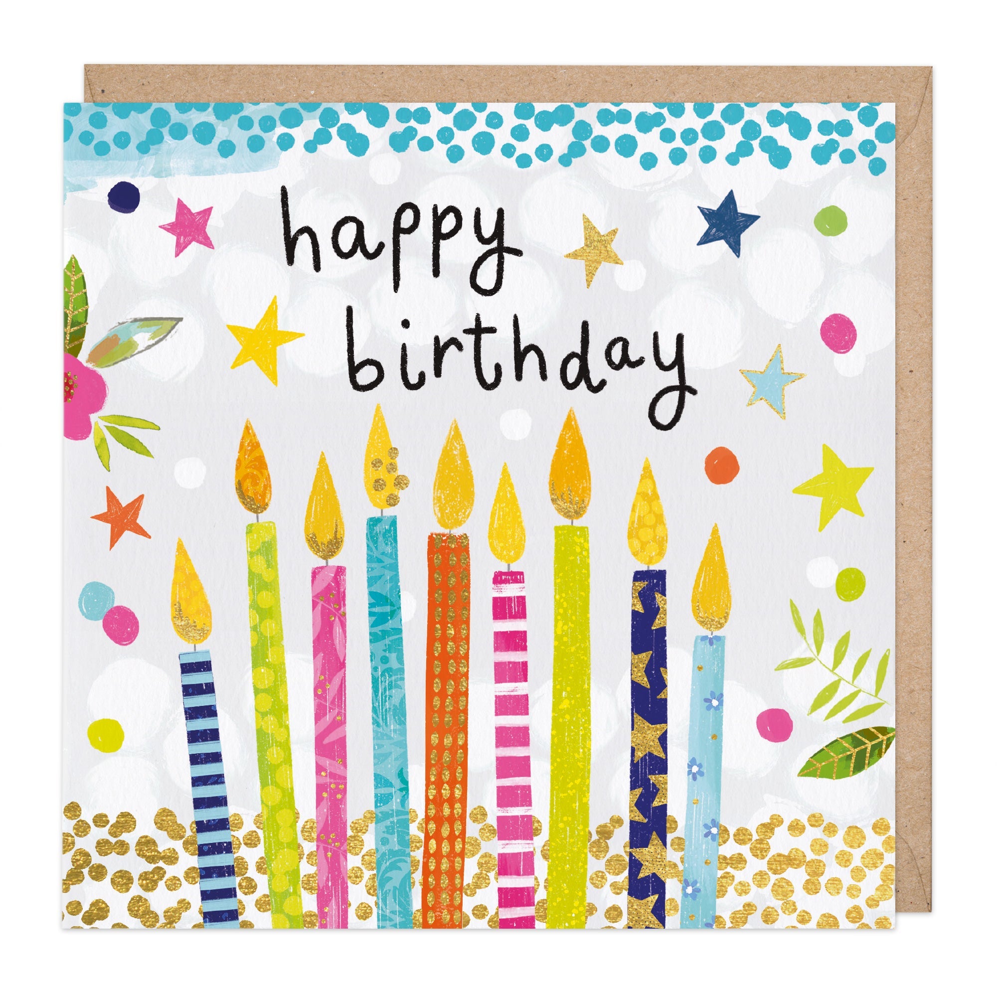 Creative Candles Birthday Card