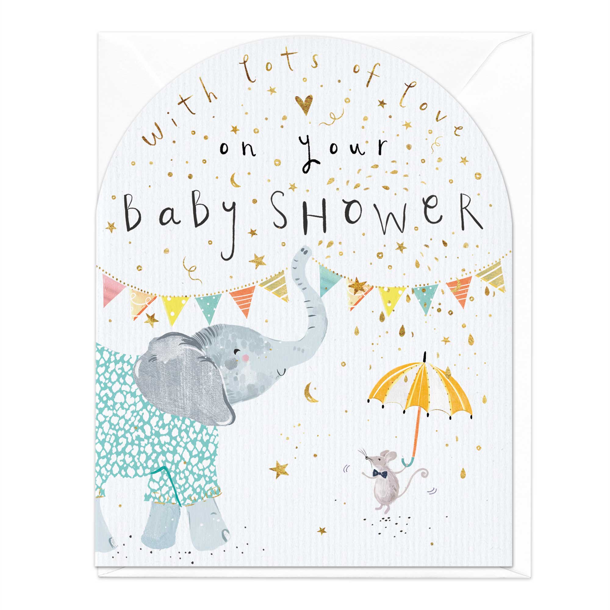 Clementine Baby Shower Card
