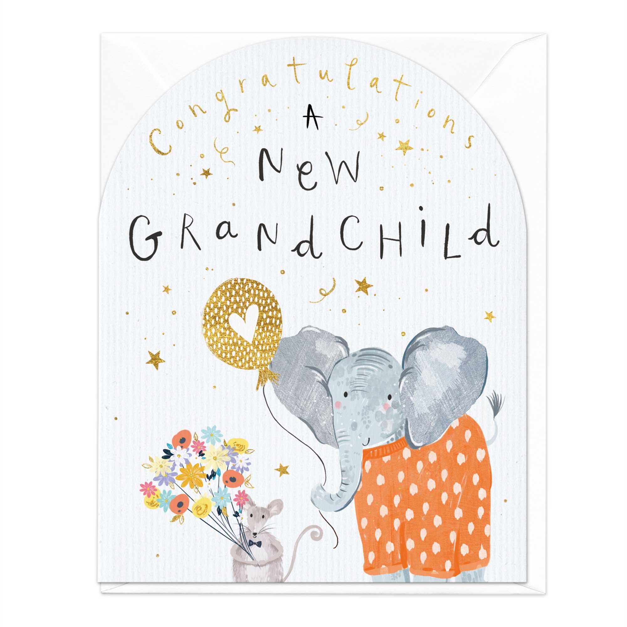Grandchild Congratulations Arch Card