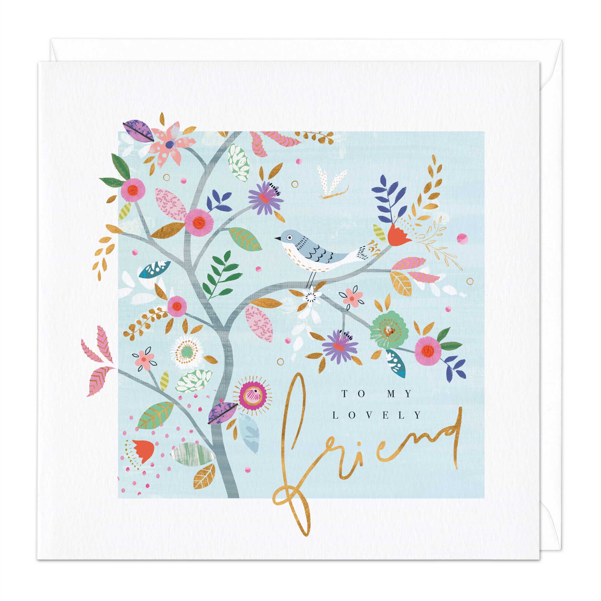 Bird Tree Friend Card