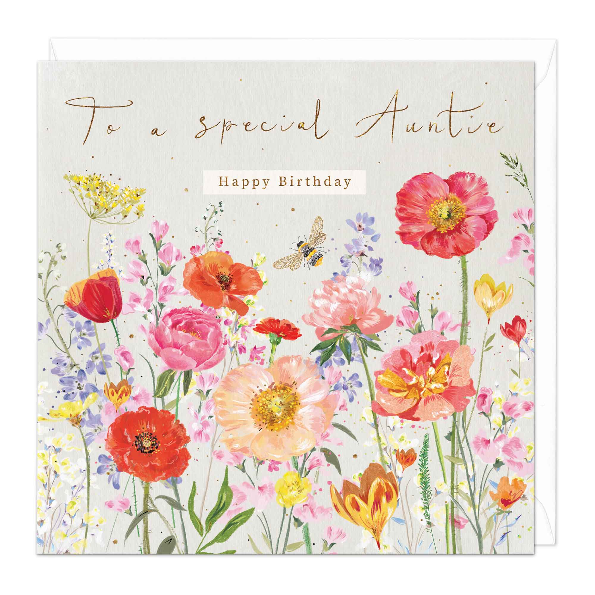 To A Special Auntie Birthday Card
