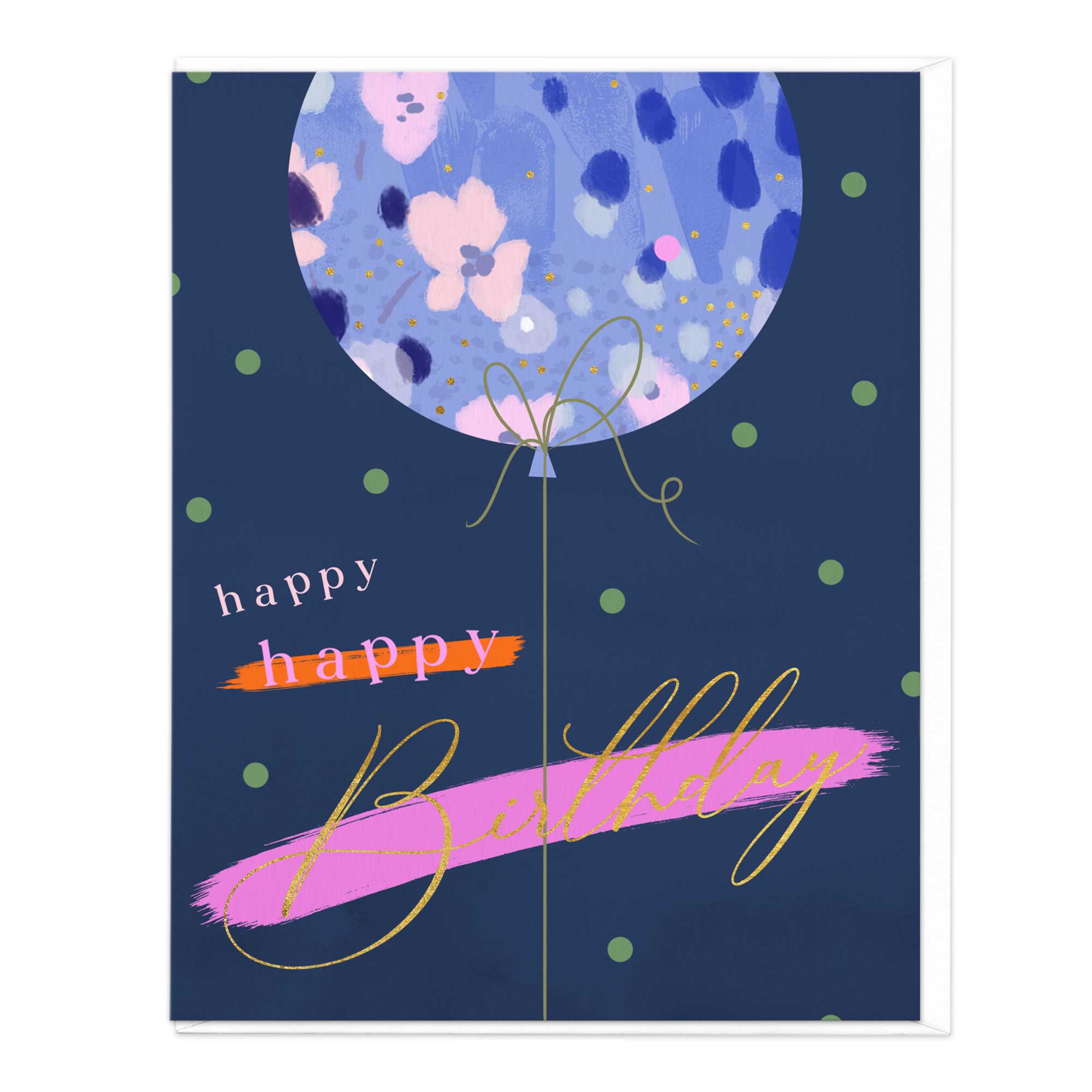 Happy Happy Birthday Card