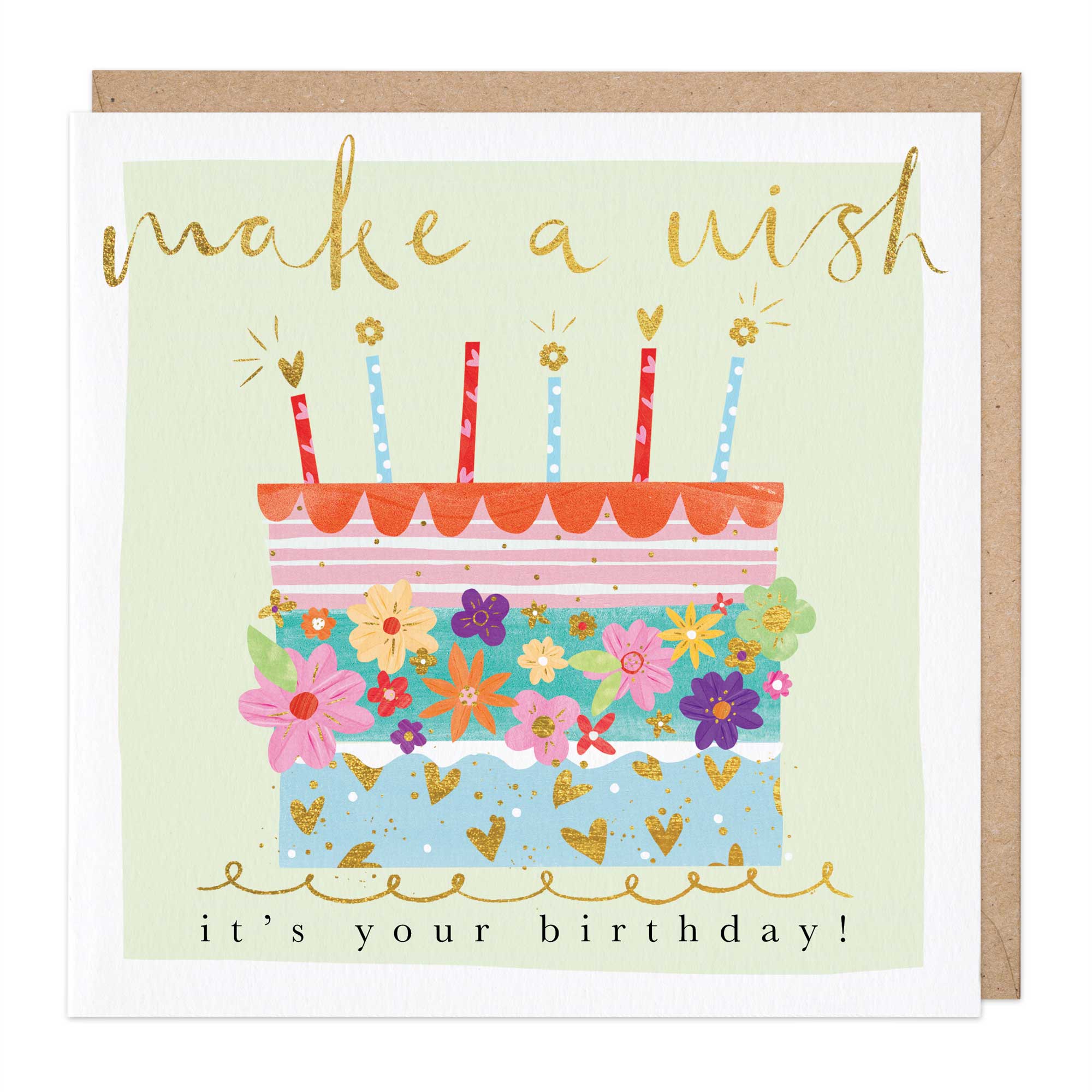 Candle Wish Birthday Card