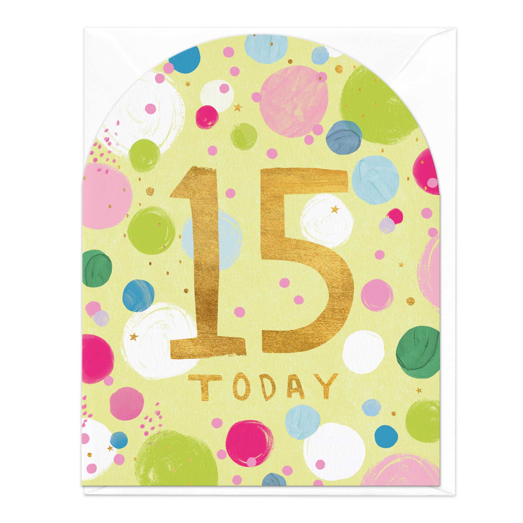 15 Today Birthday Card