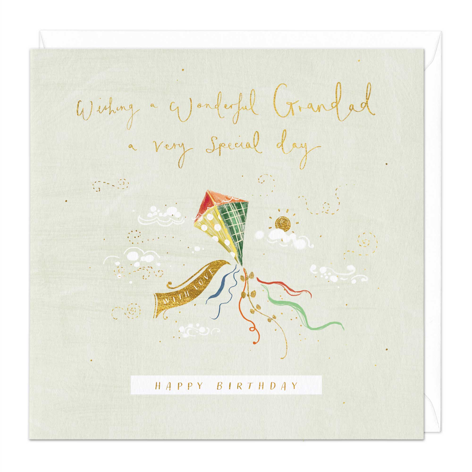 Kite Grandad Birthday Card