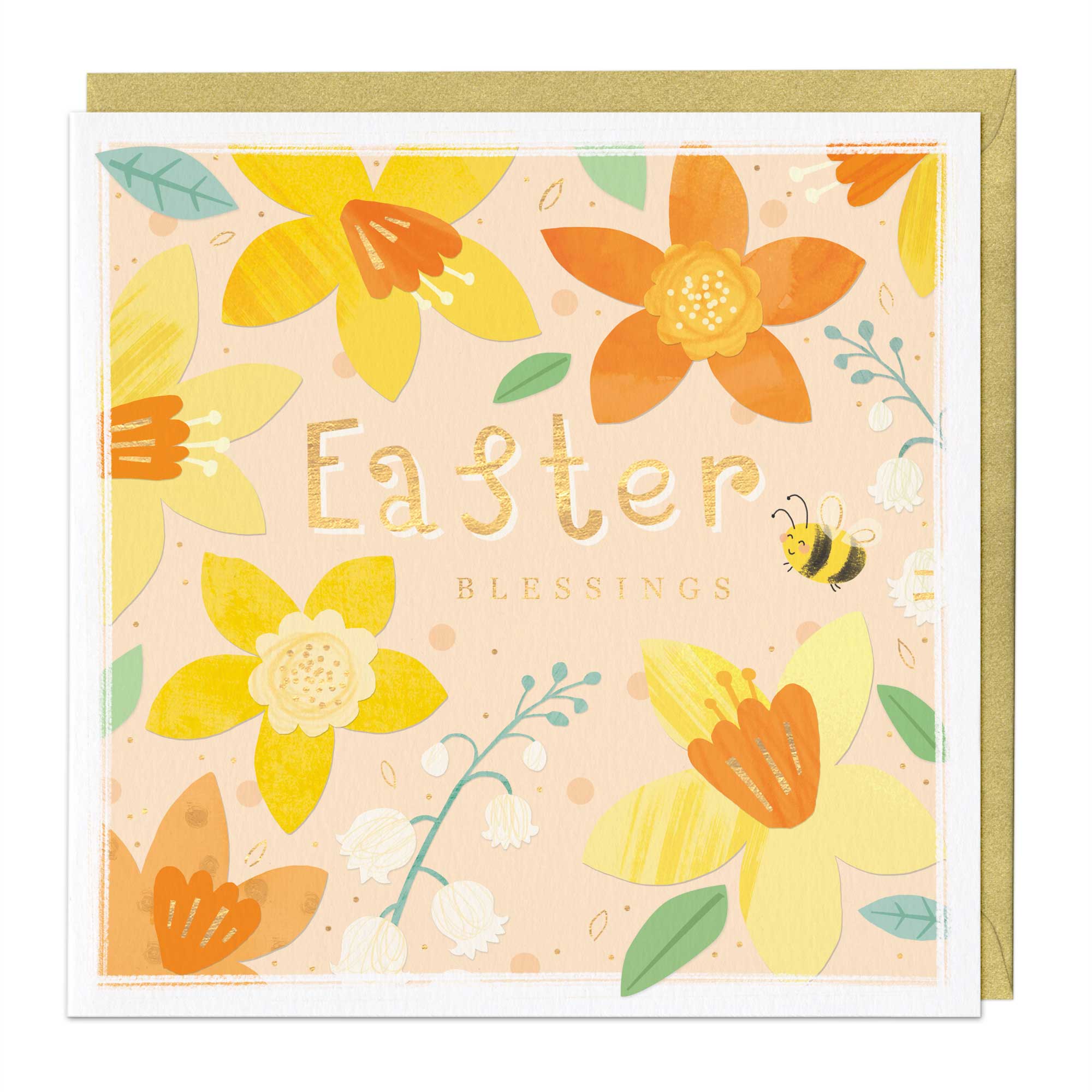 Sunshine Florals Easter Card