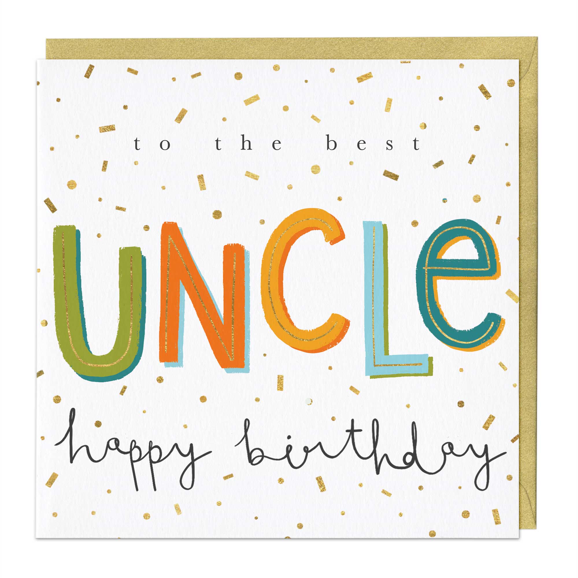 The Best Uncle Birthday Card