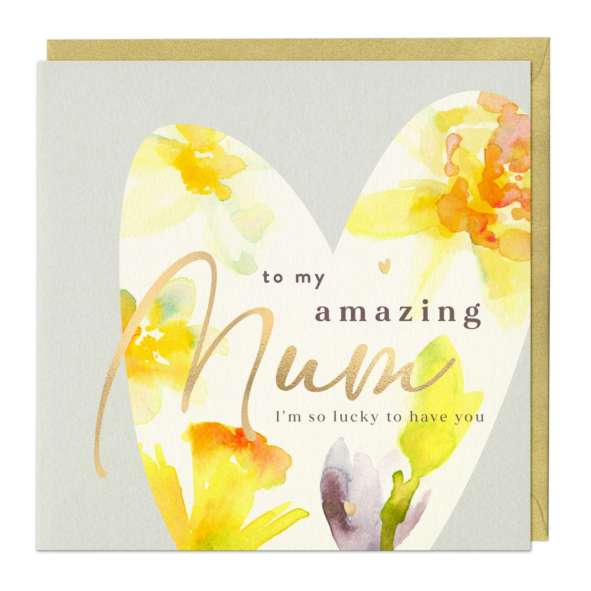 Floral Amazing Mum Card
