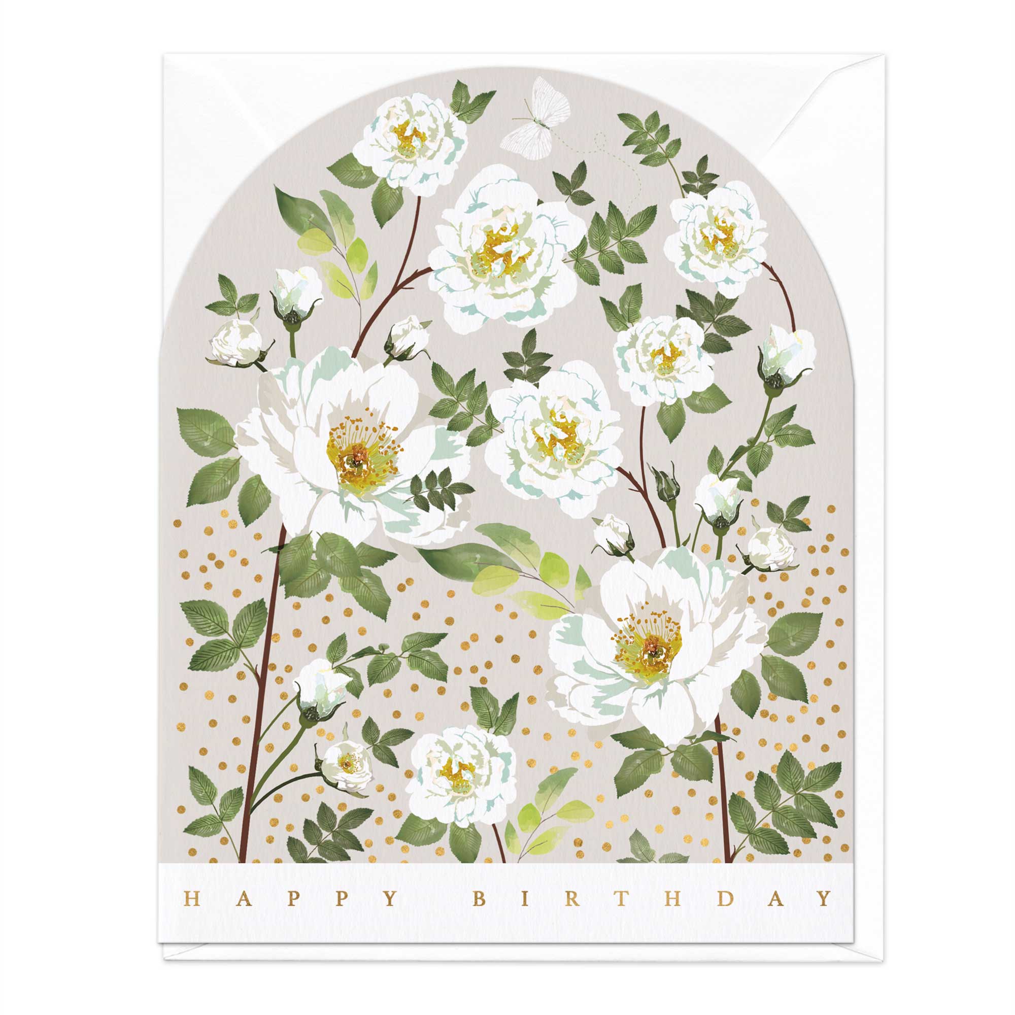 Blooming Archway Birthday Card