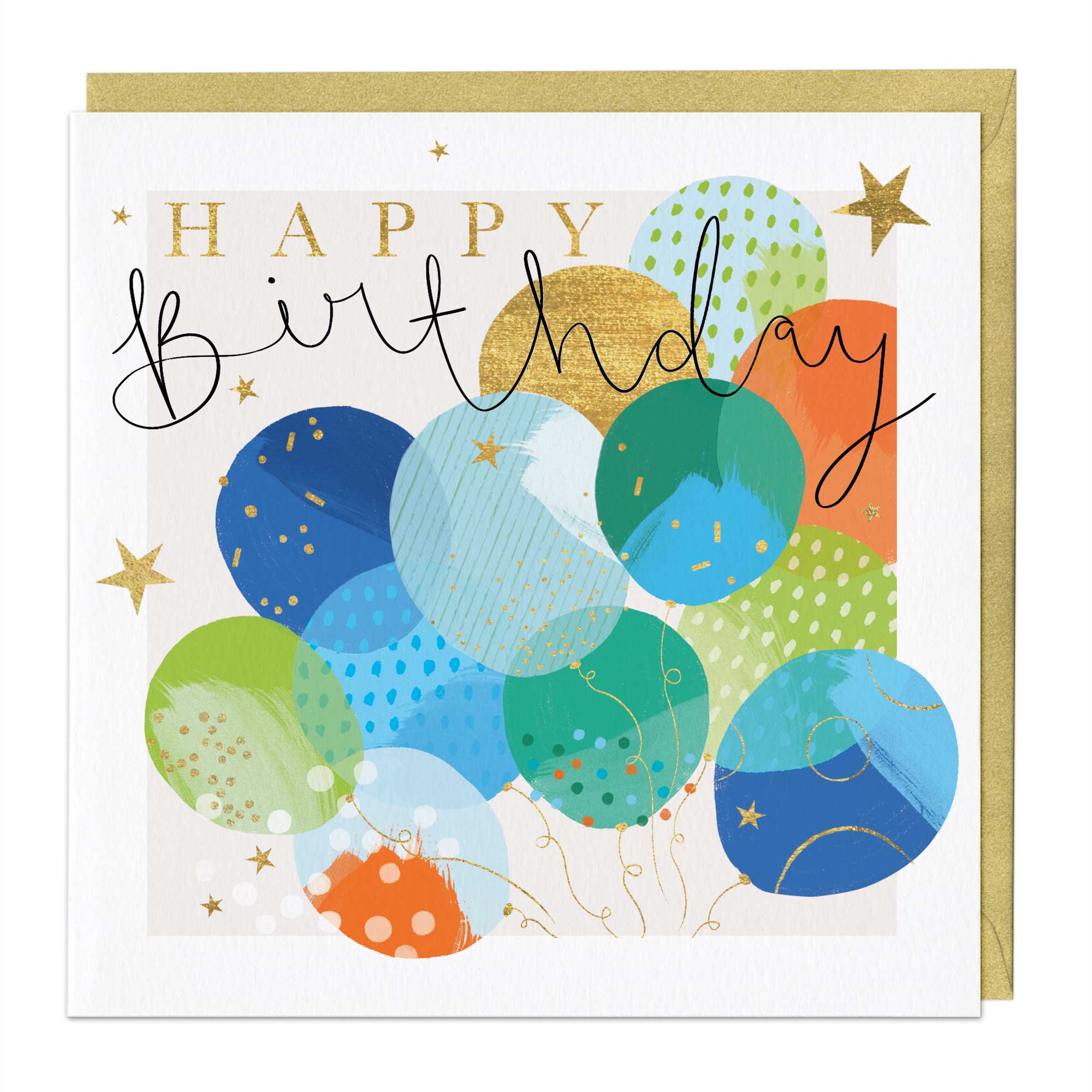 Balloons Aloft Birthday Card