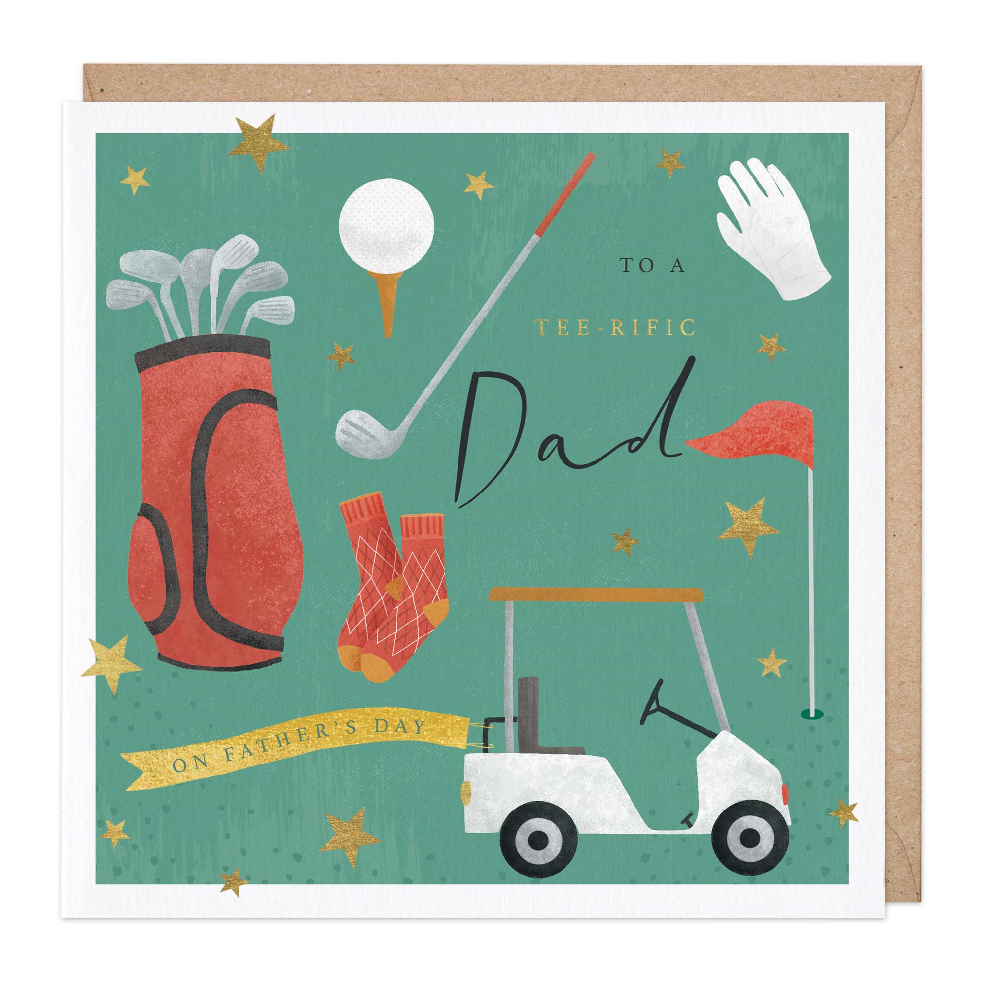 Golf Enthusiast Father’s Day Card