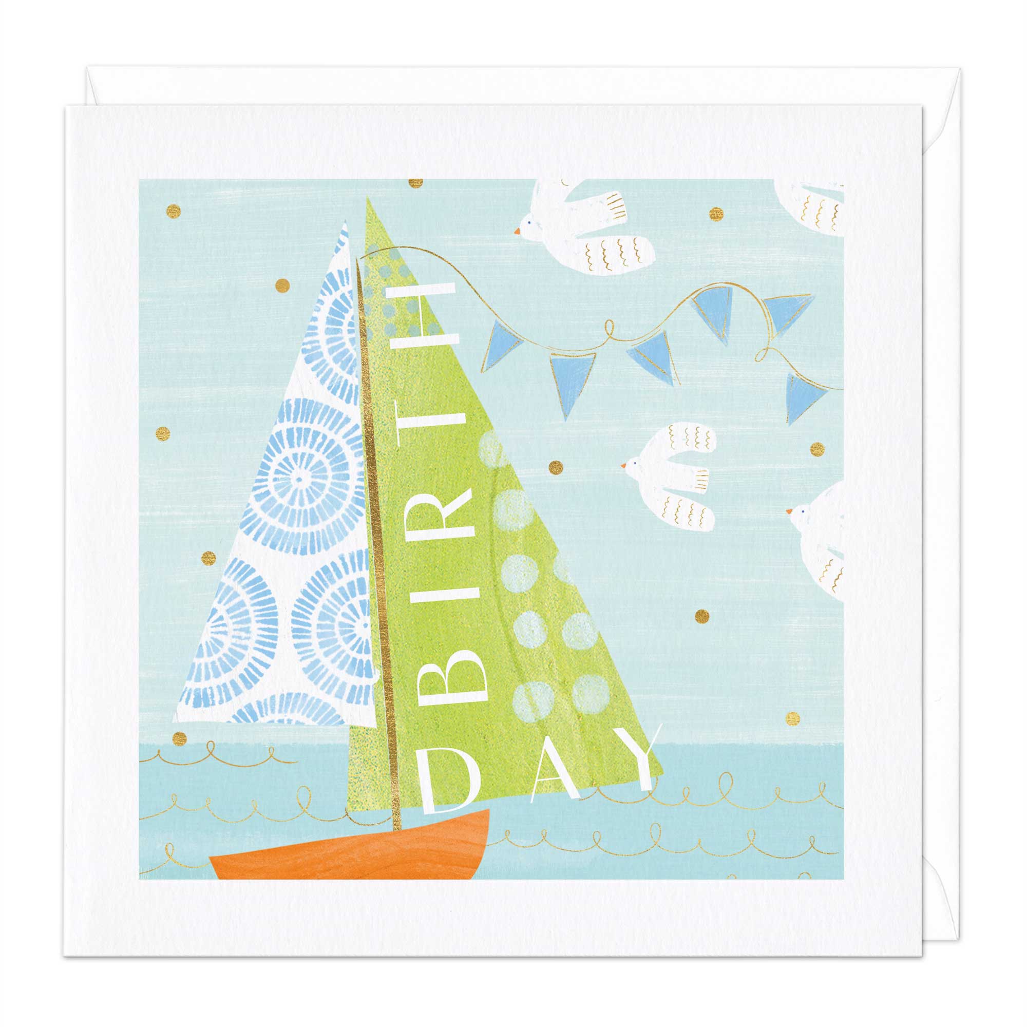 Nautical Birthday Voyage Card