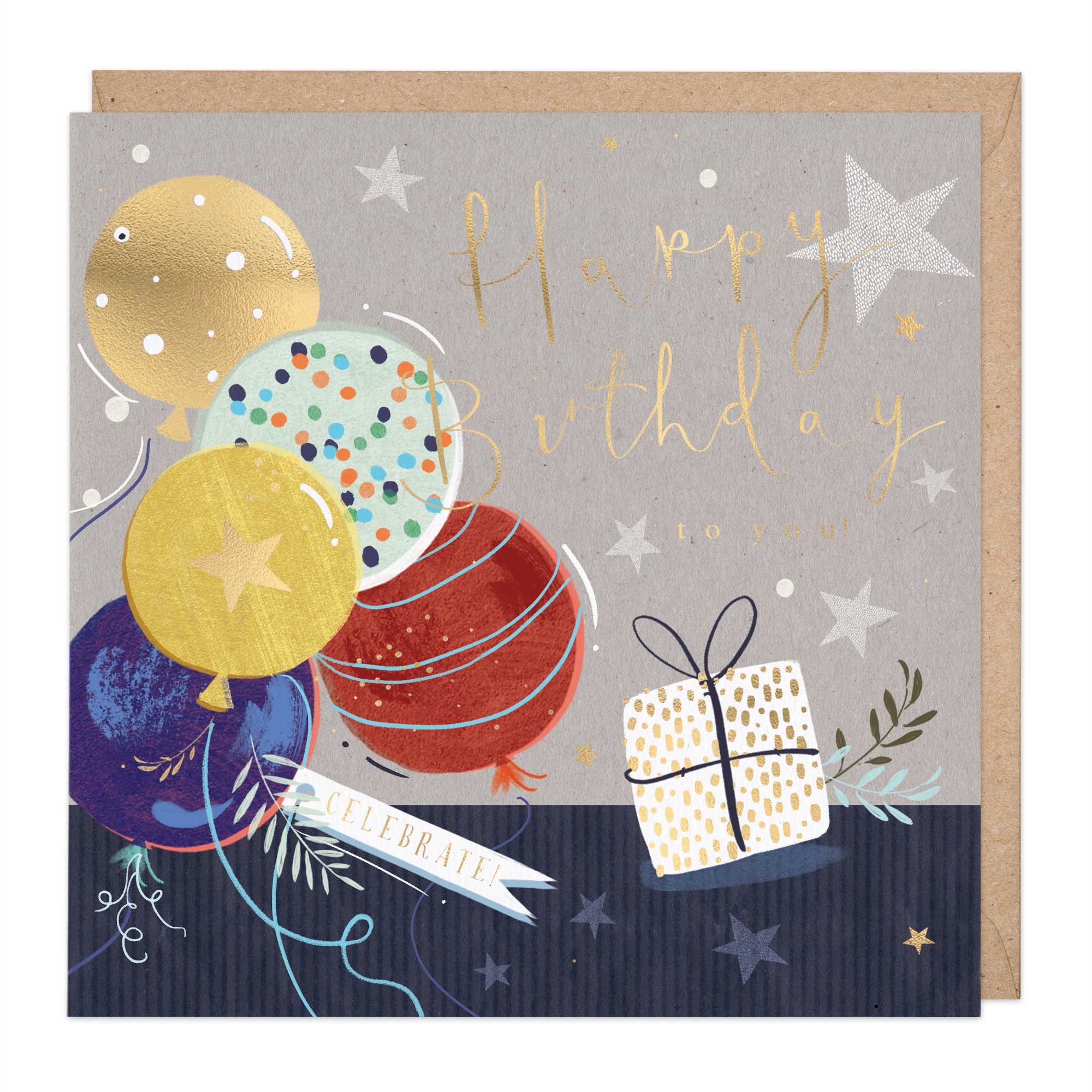 Celebration Extravaganza Birthday Card