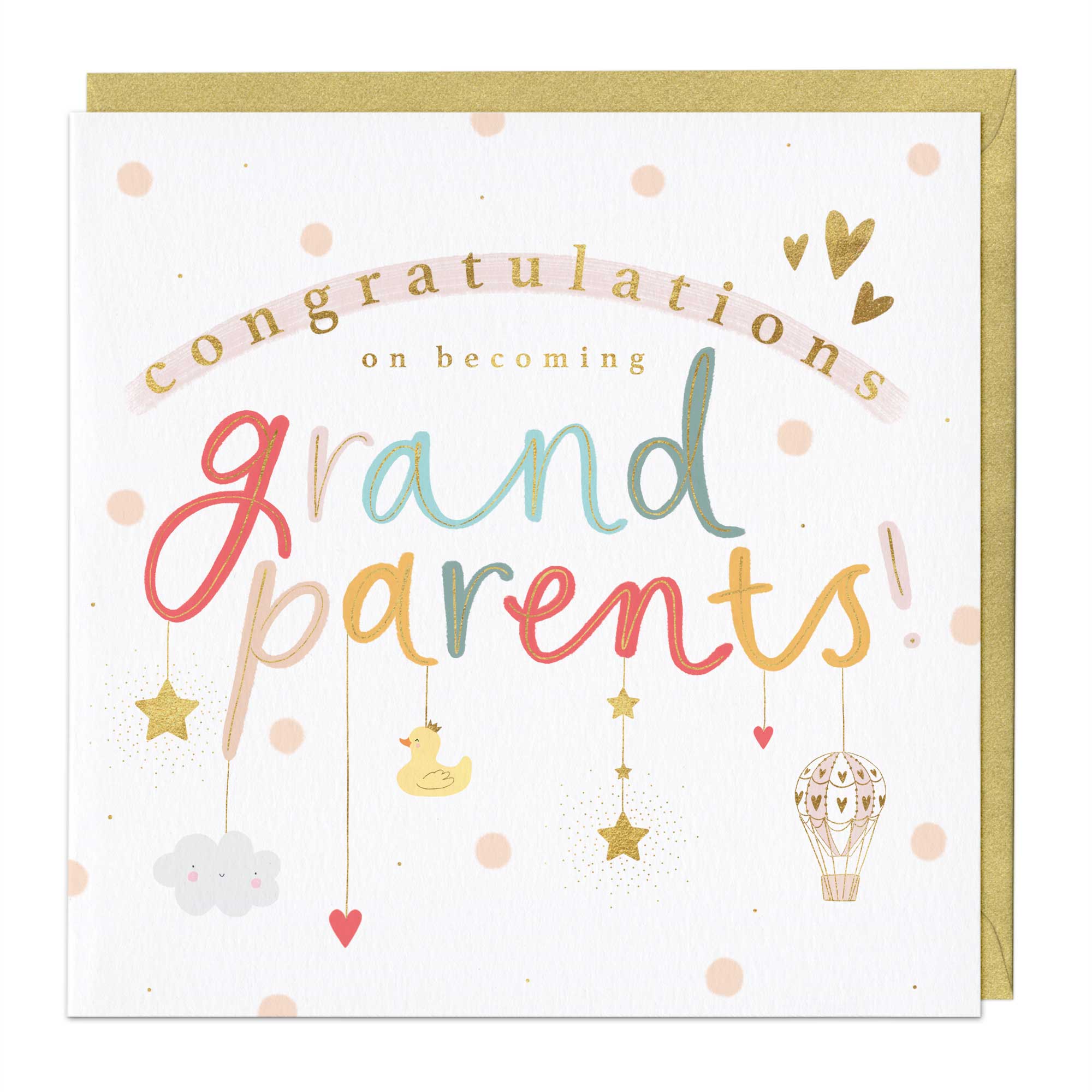 Grandparents Mobile Congratulations Card