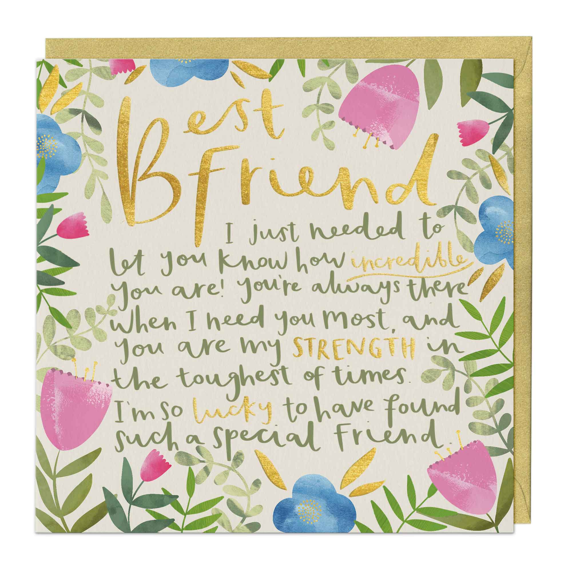 Blooming Friendships Card