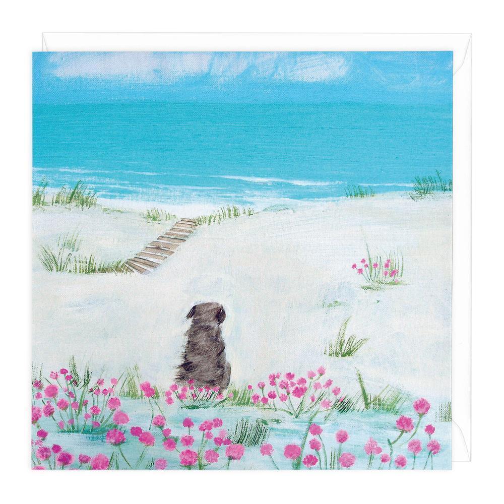 Sea Pinks Art Card