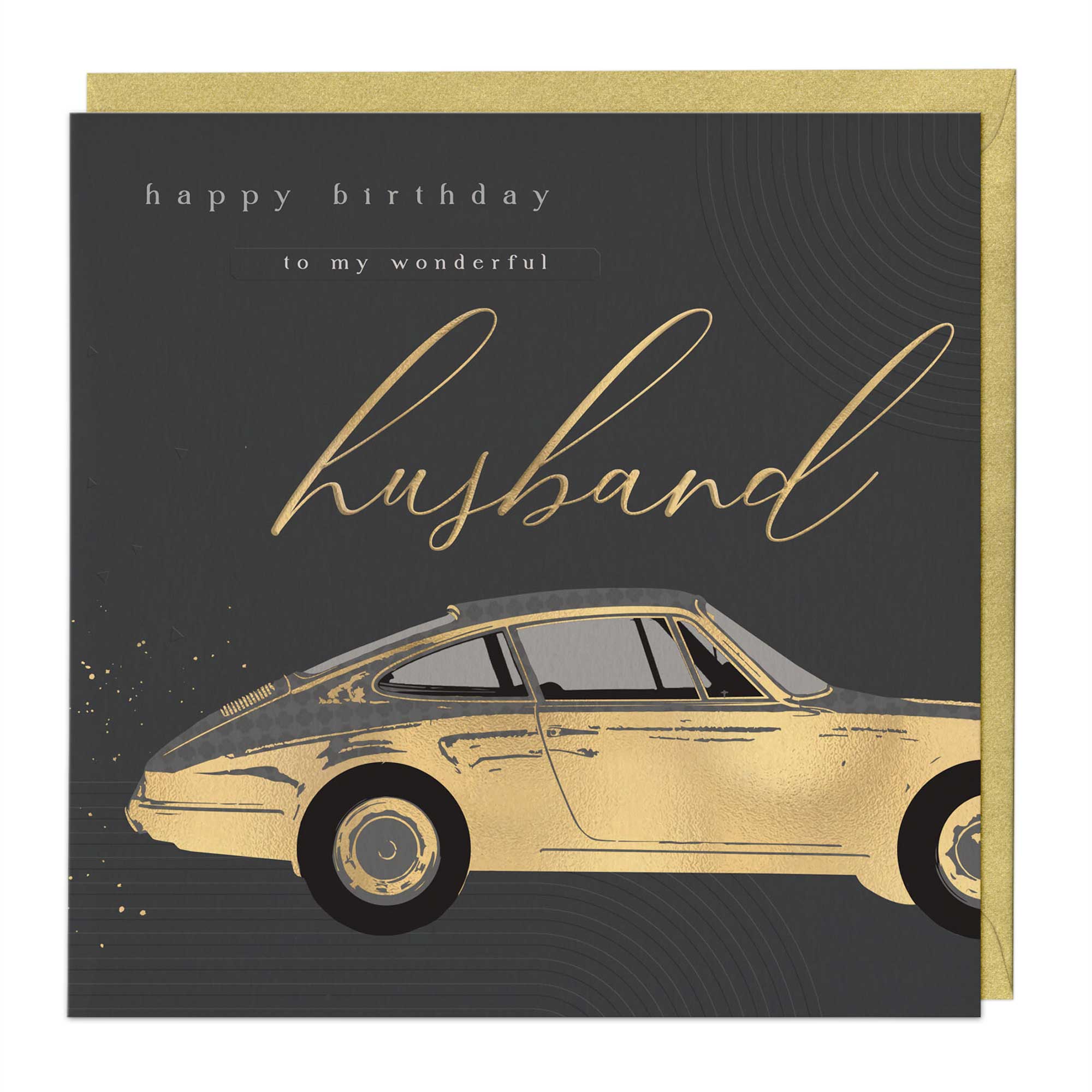 Happy Birthday Husband Luxury Card