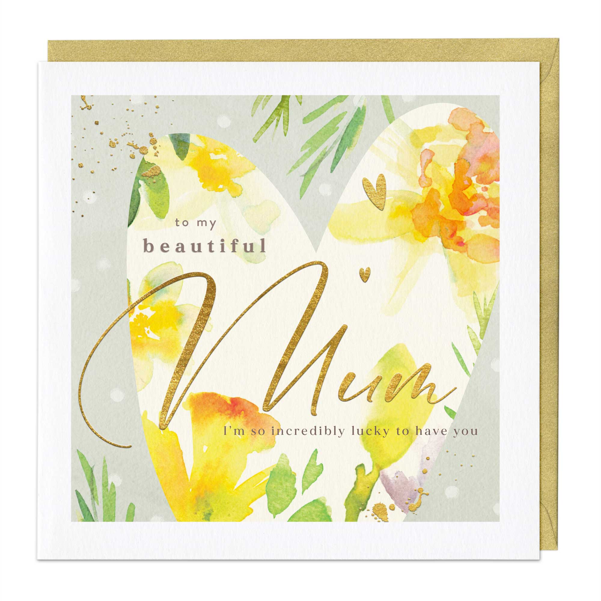 Mother’s Day Heart Luxury Card