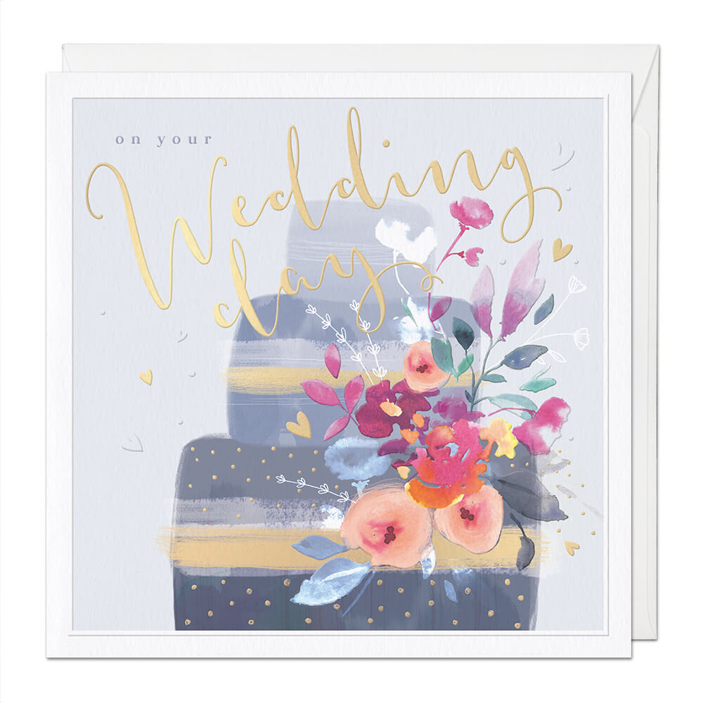 Wedding Cake Luxury Wedding Card