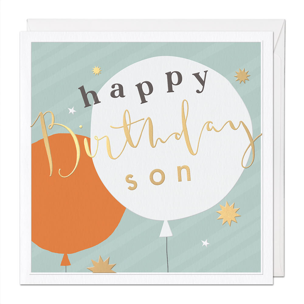 Son Luxury Birthday Card