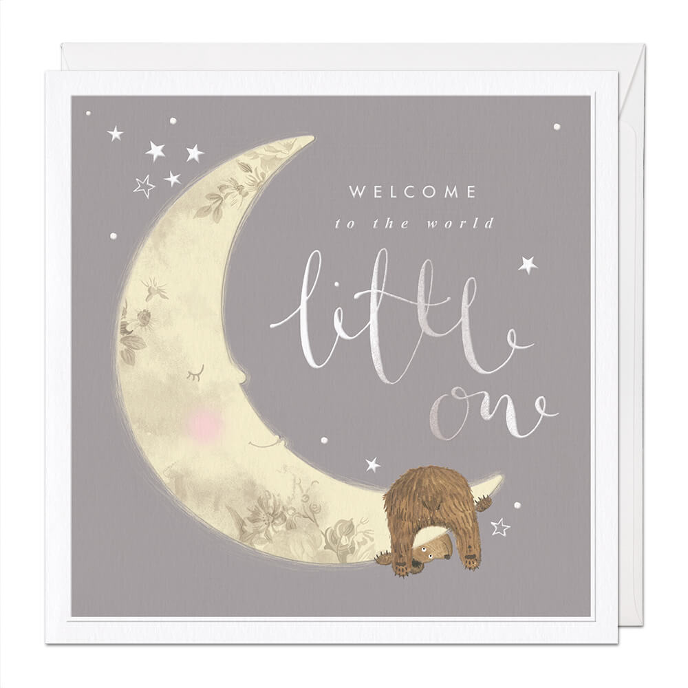 Welcome Little One Luxury Greeting Card