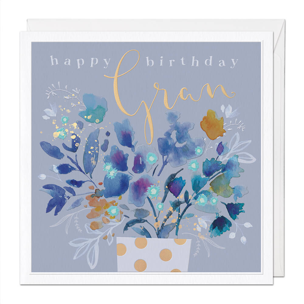 Happy Birthday Gran Luxury Card