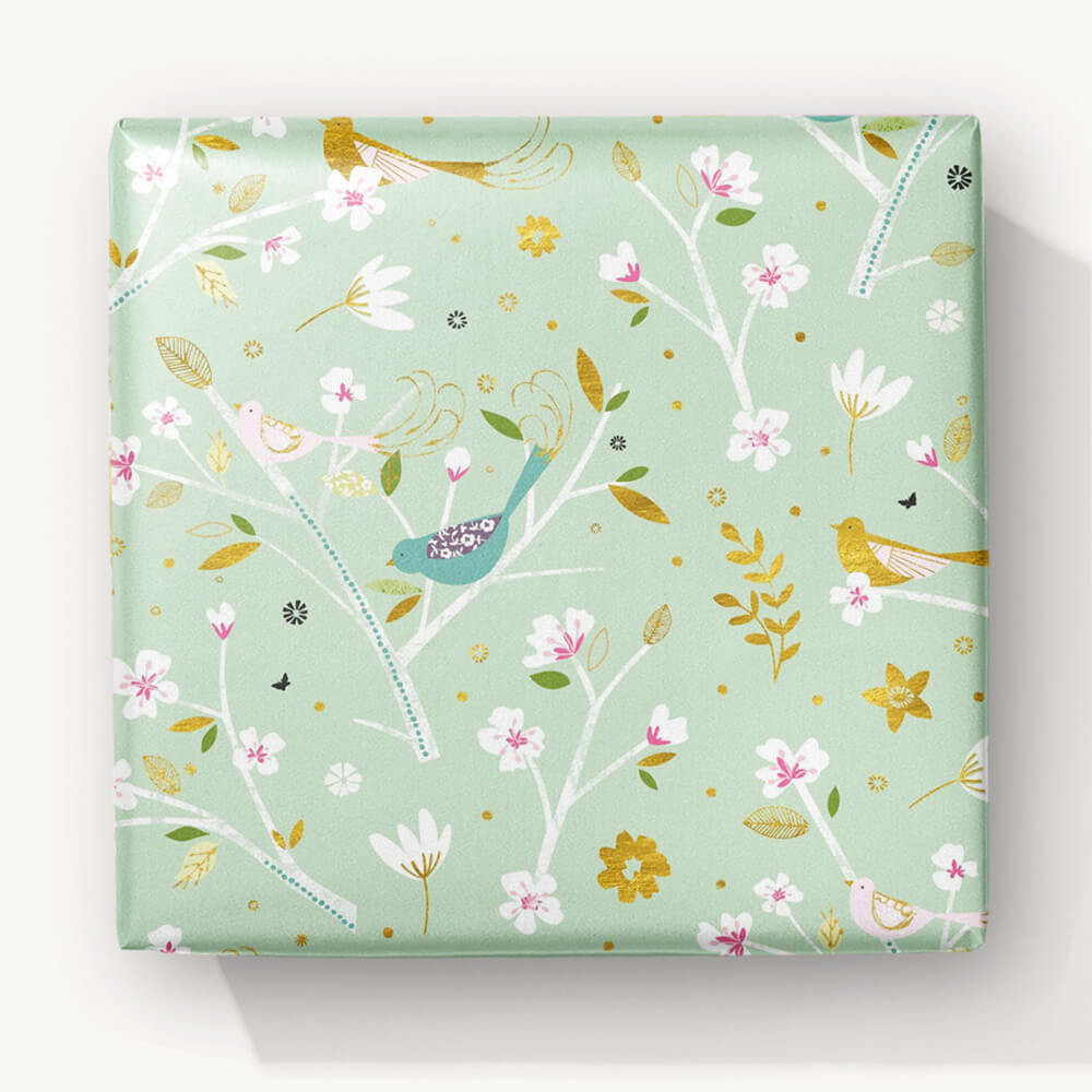 Blossom Tree Foiled Wrapping Paper