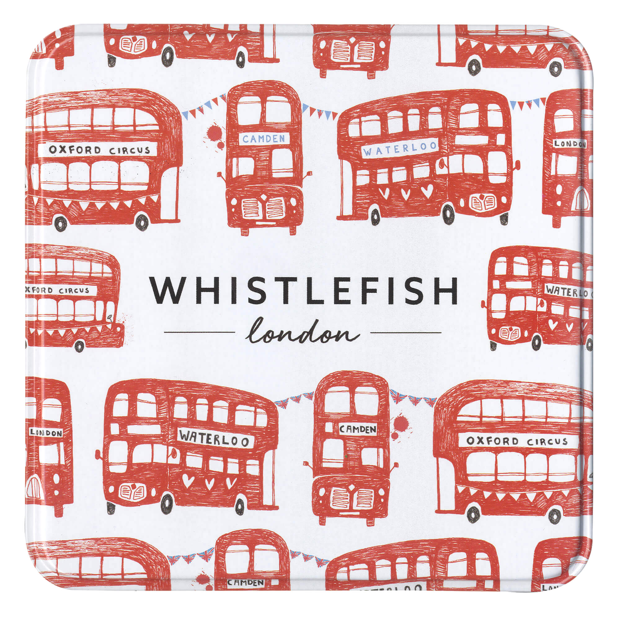 London Buses Notelet Tin