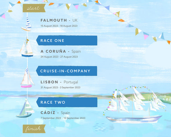 tall ship schedual