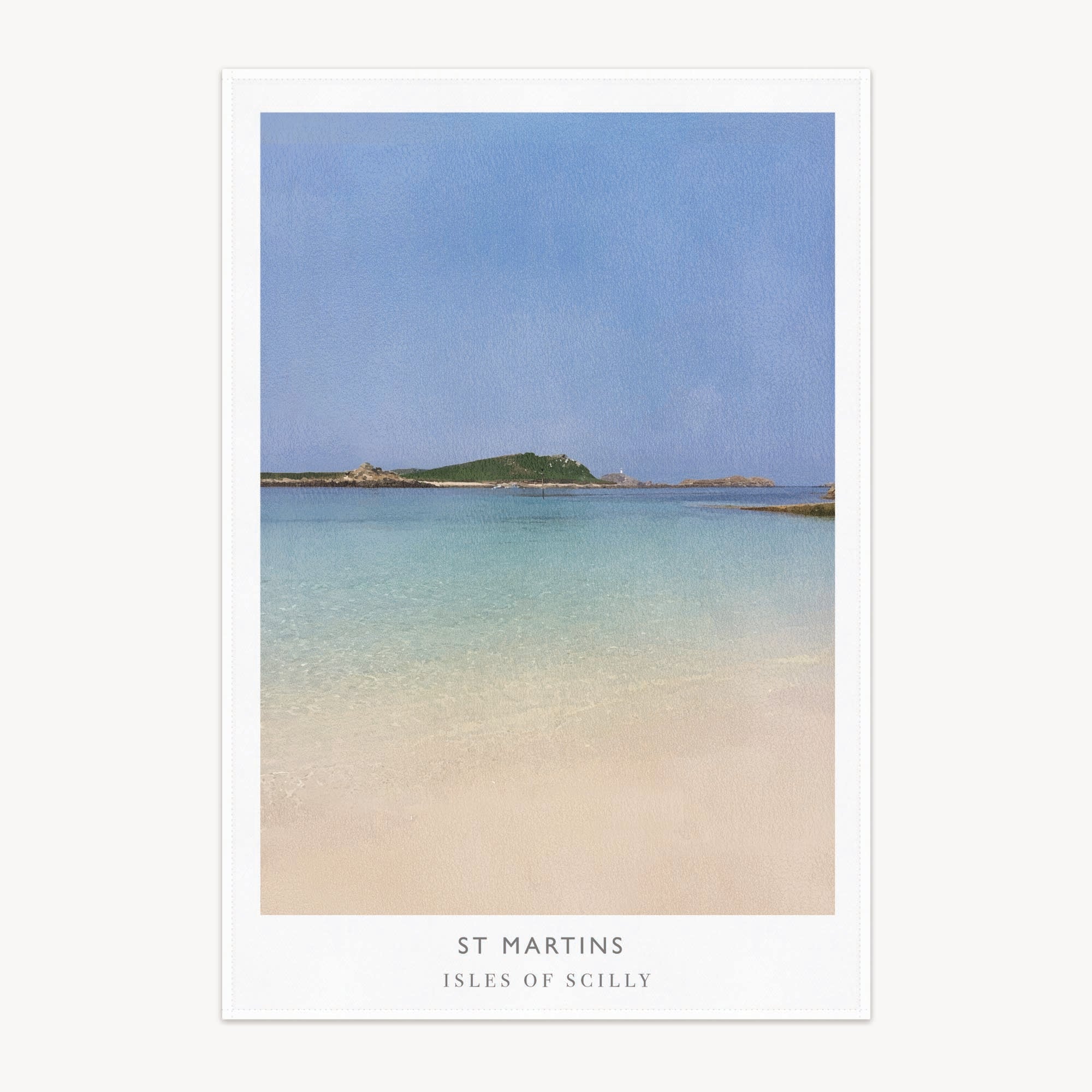 St Martin’s, Isles Of Scilly Tea Towel
