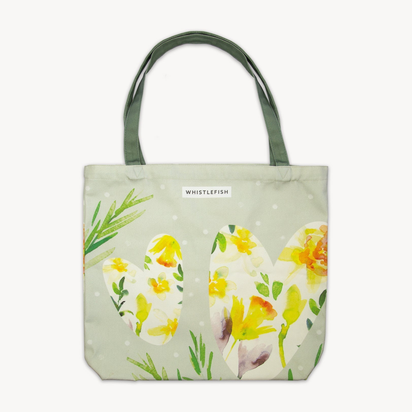 Lemon Heart Tote Bag