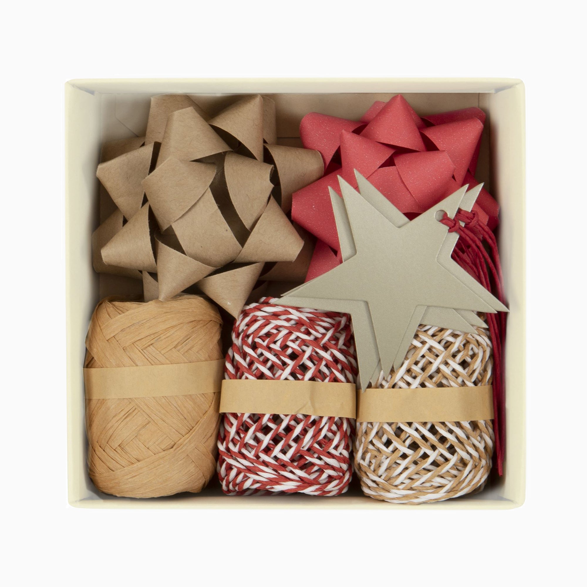 Kraft & Red Wrap Accessory Box