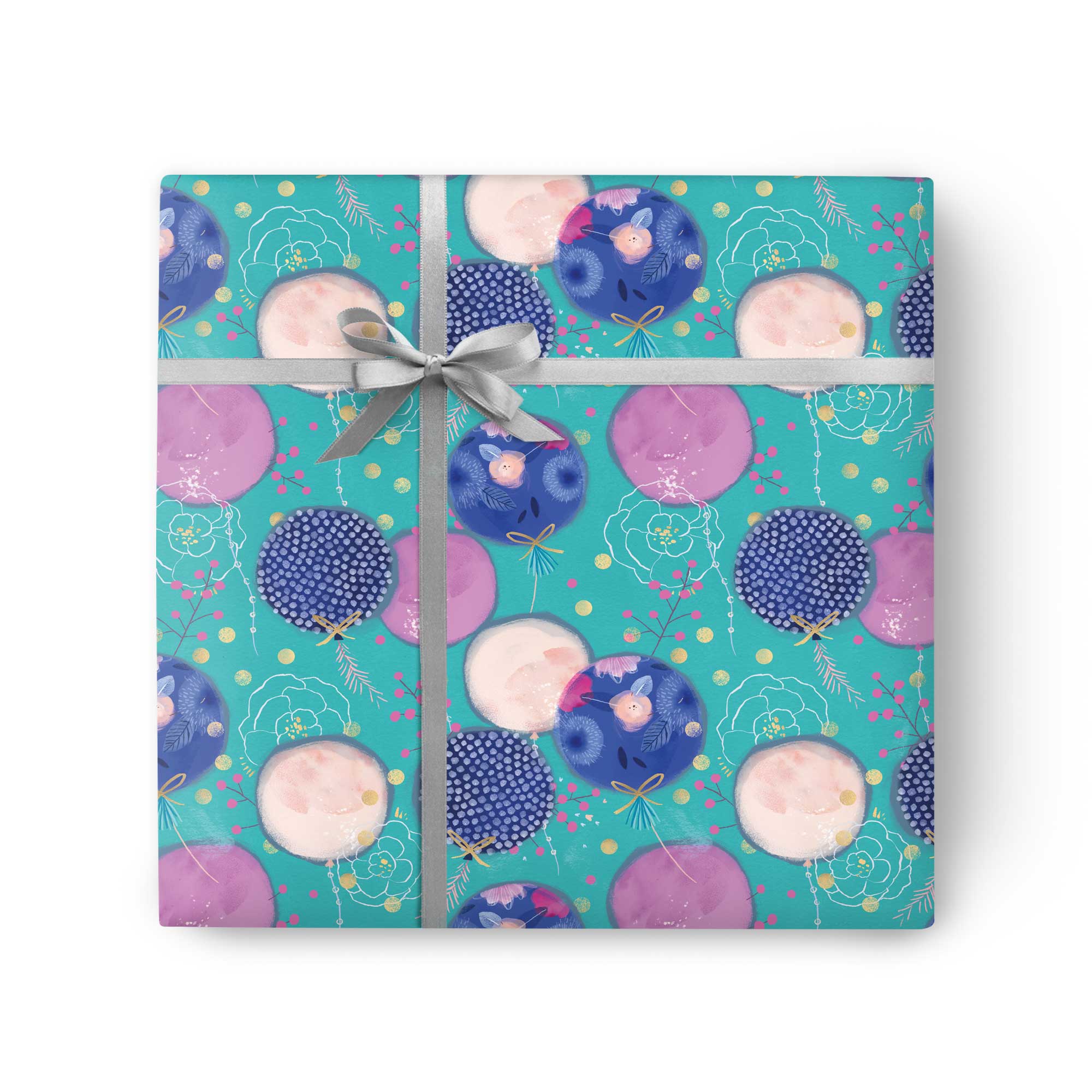 Cheri Balloons Wrapping Paper