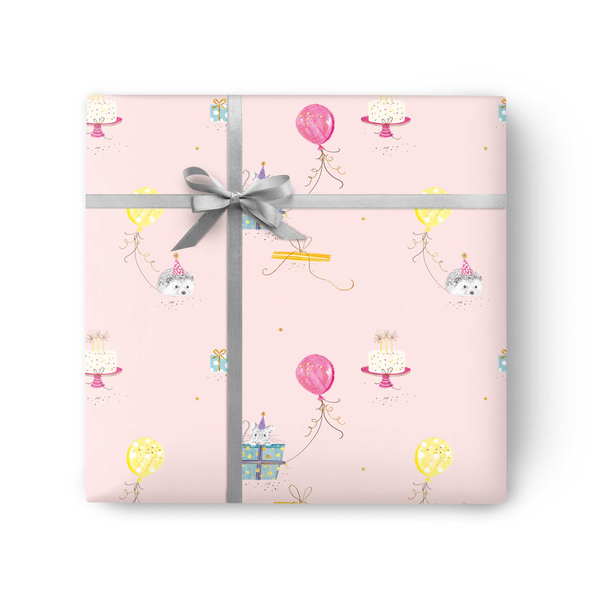 Hedgehog & Mouse Wrapping Paper