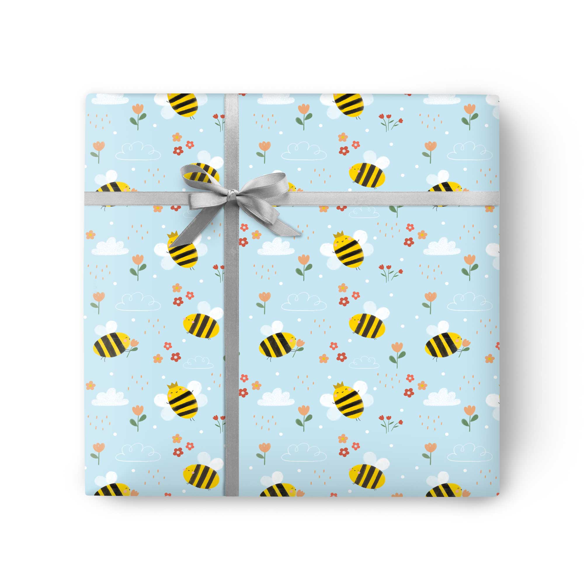 Bubble Bee Wrapping Paper