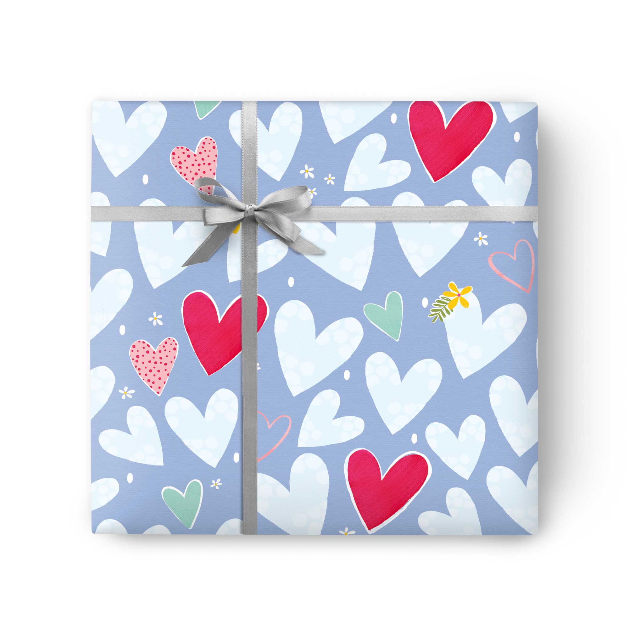 Big Hearts Wrapping Paper